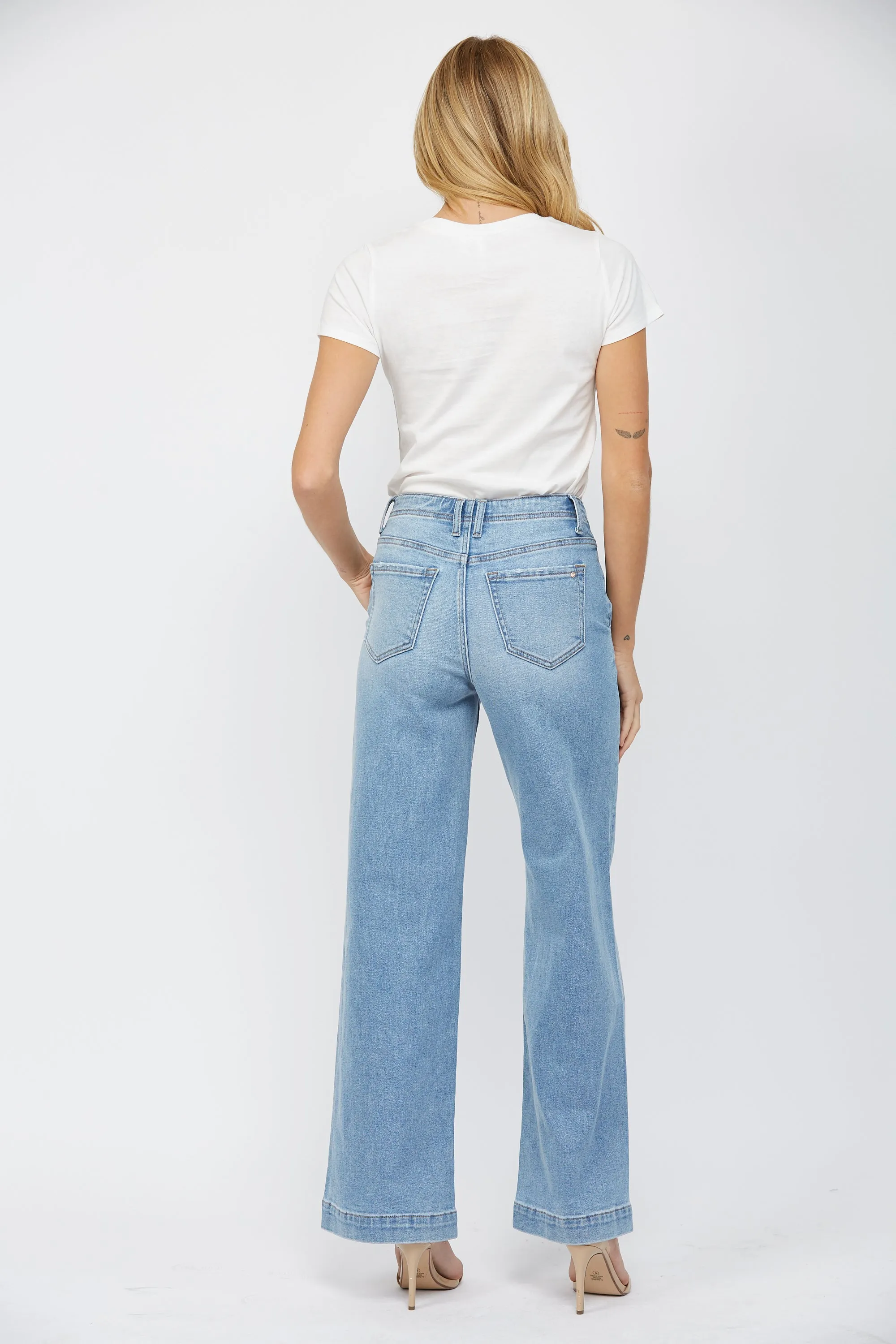 Mica | High Rise Wide Leg Trouser Jeans