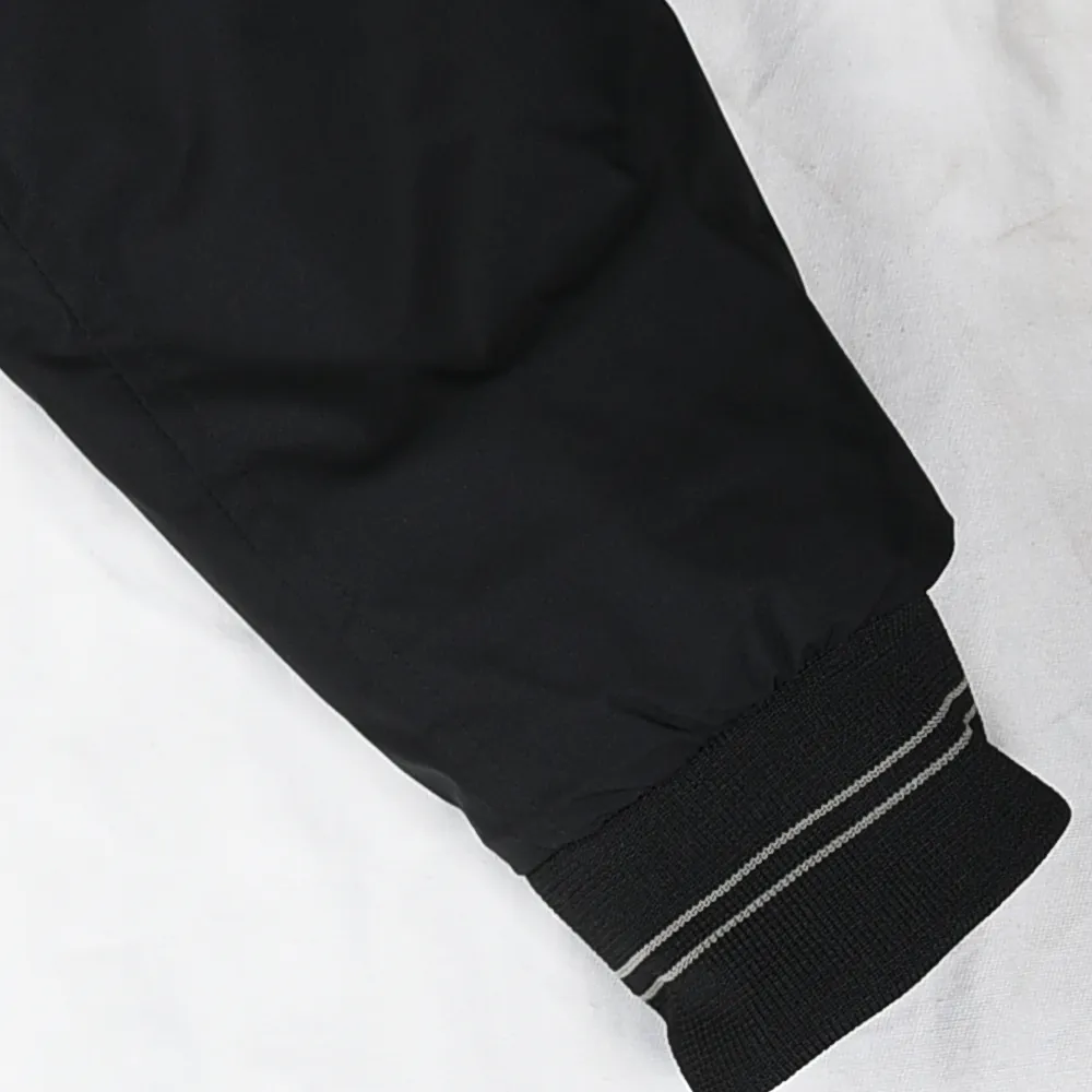 Midnight Black Bomber Jacket