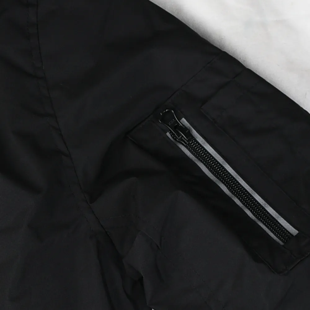 Midnight Black Bomber Jacket