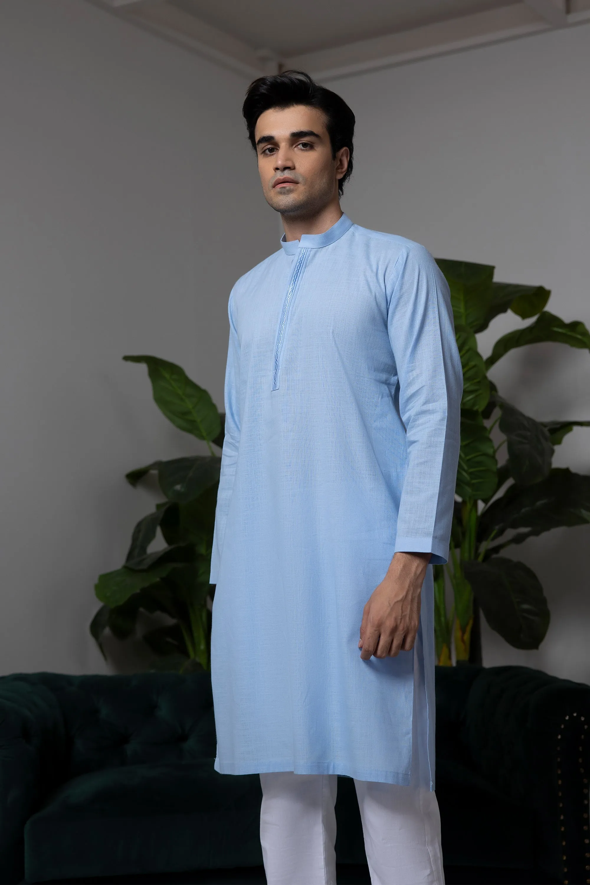 Mint Blue Kurta