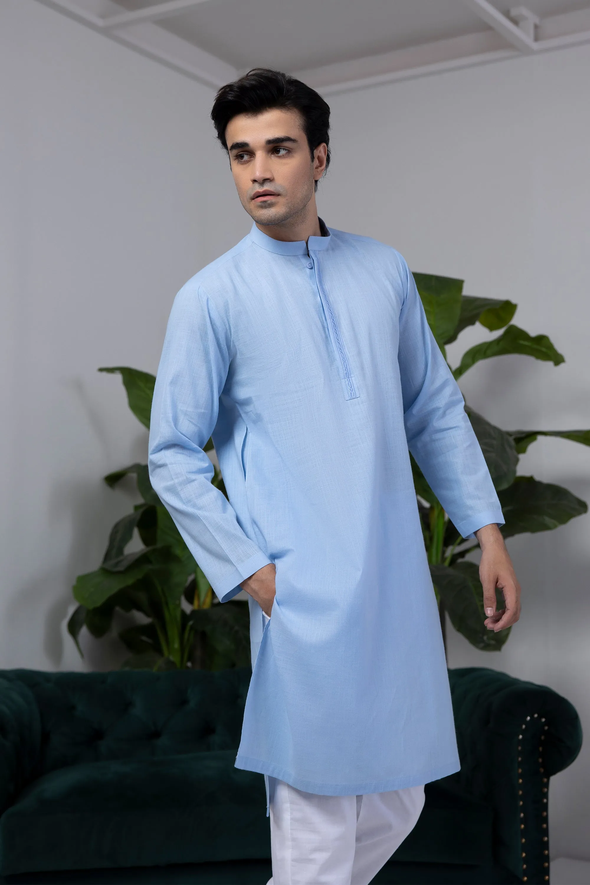 Mint Blue Kurta