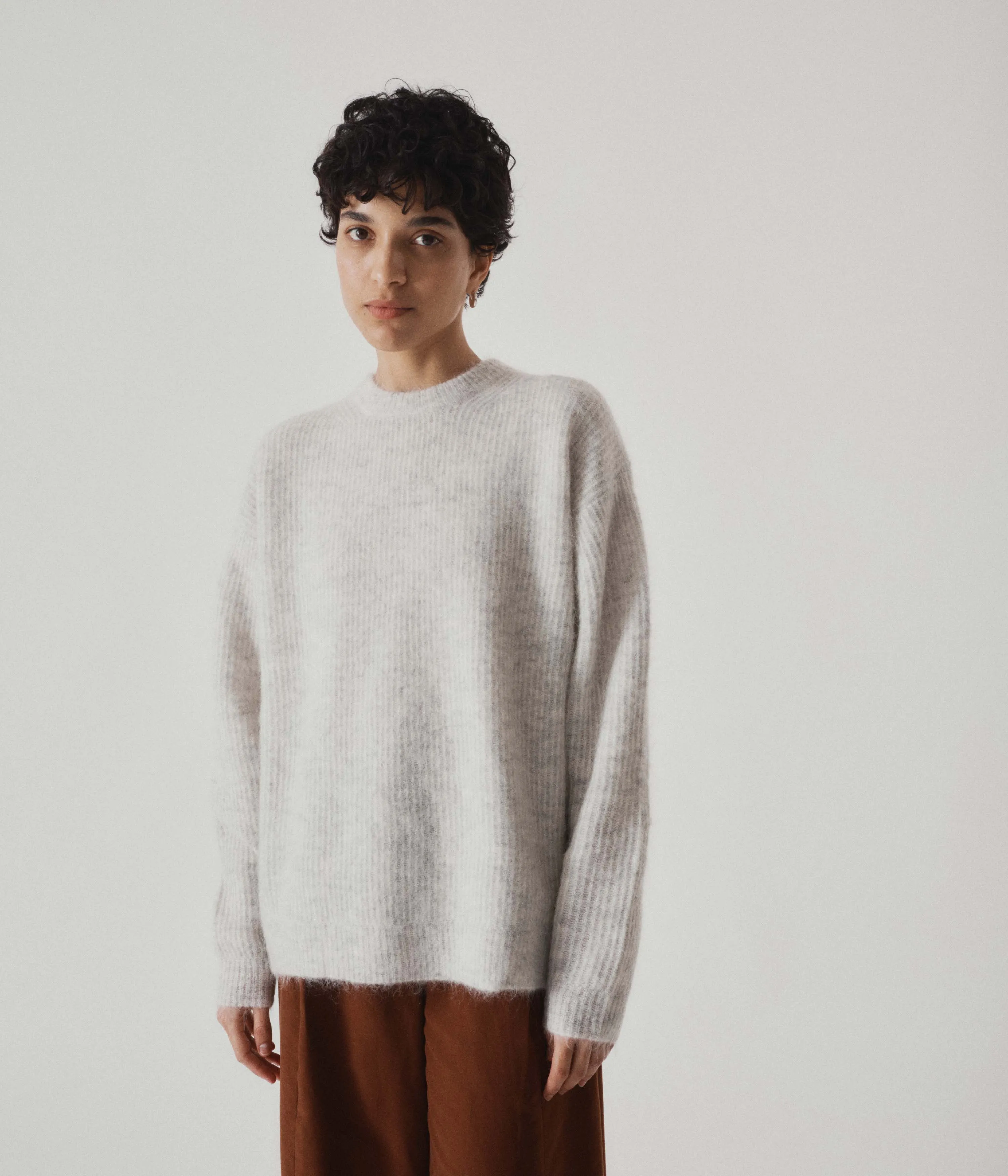 Mohair Sweater in Blizzard
