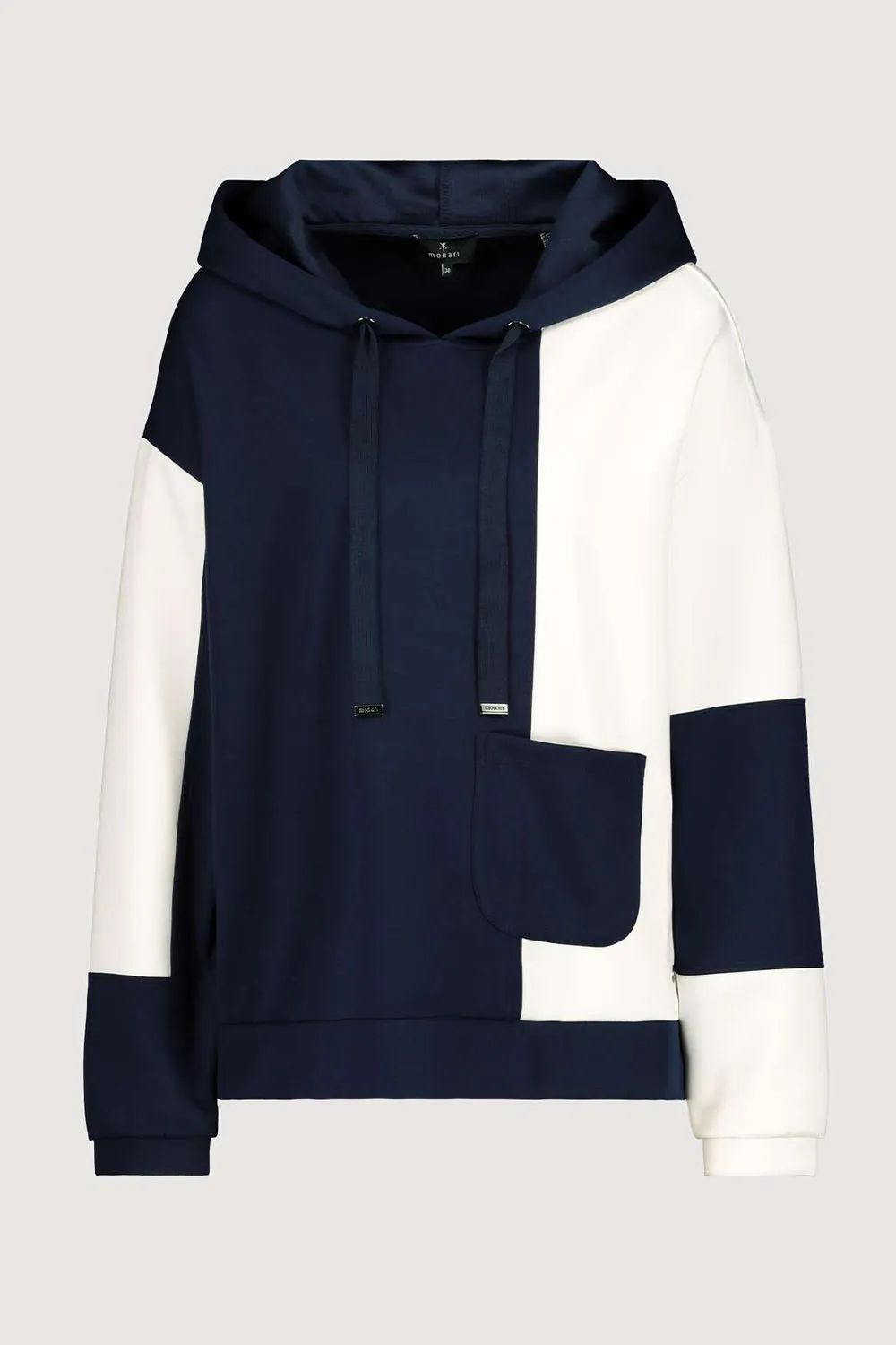 Monari Colour Block  Hooded Top M406805