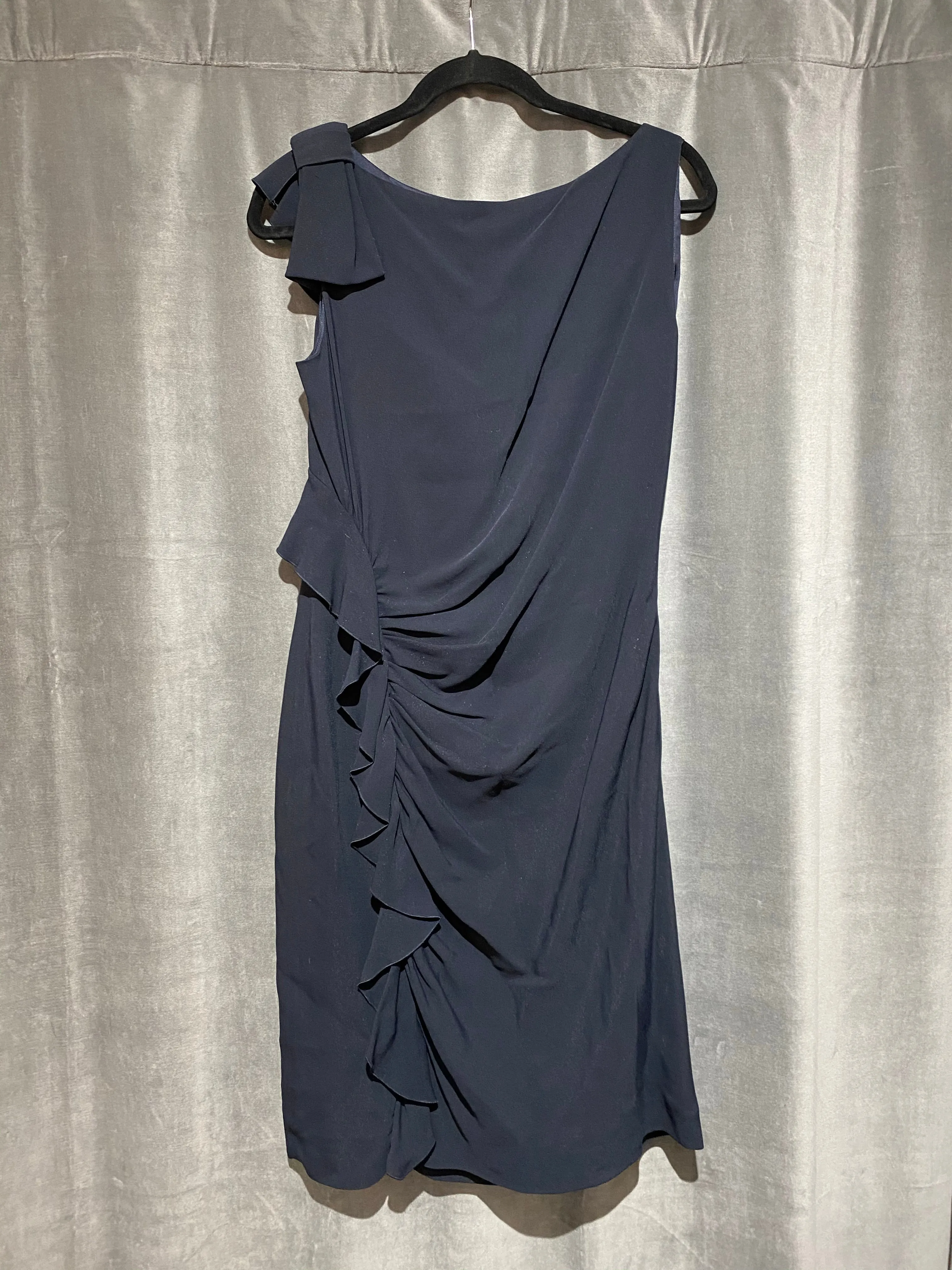 Morgane Le Fay Black Sleeveless Ankle length Dress