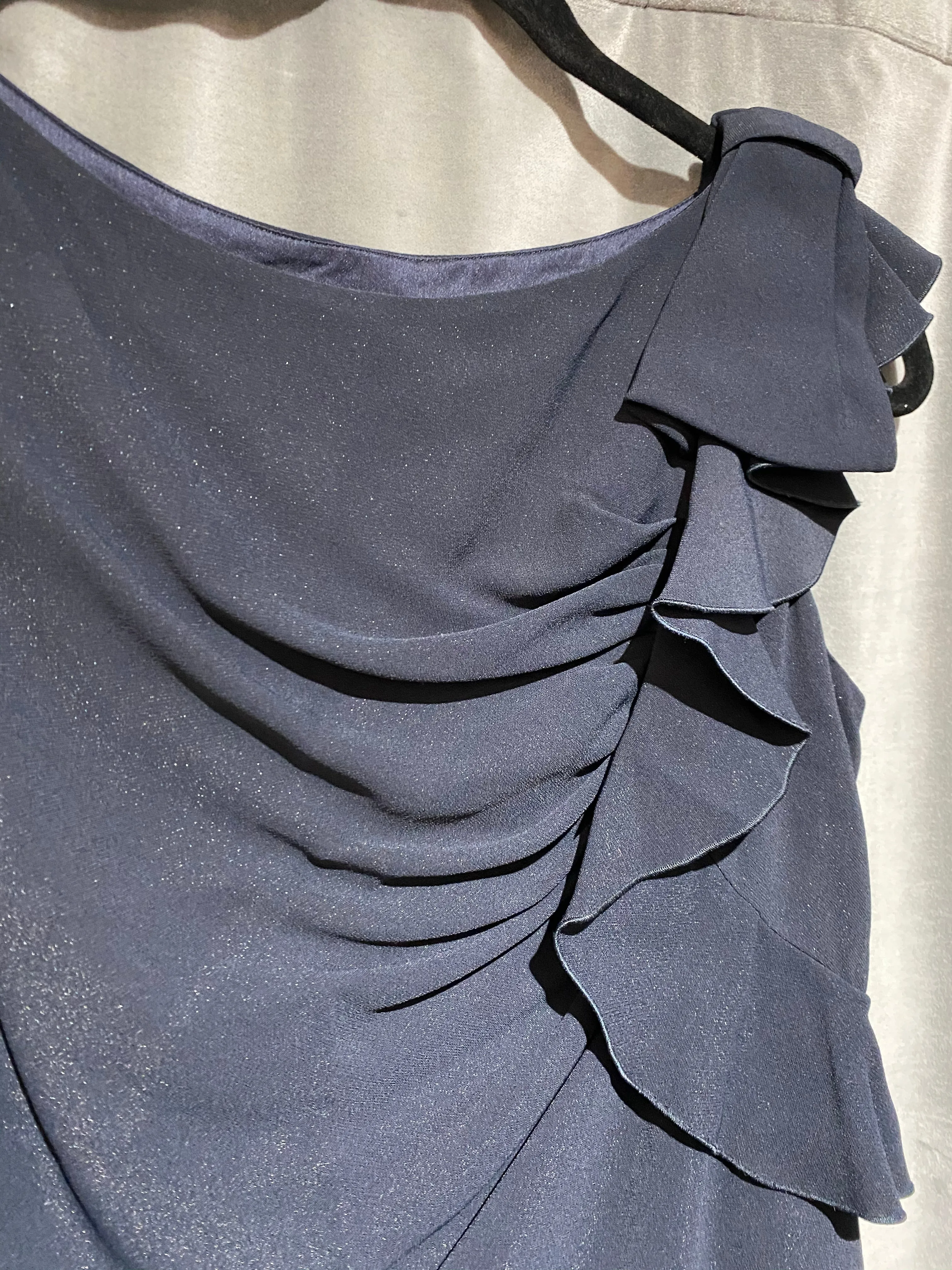 Morgane Le Fay Black Sleeveless Ankle length Dress