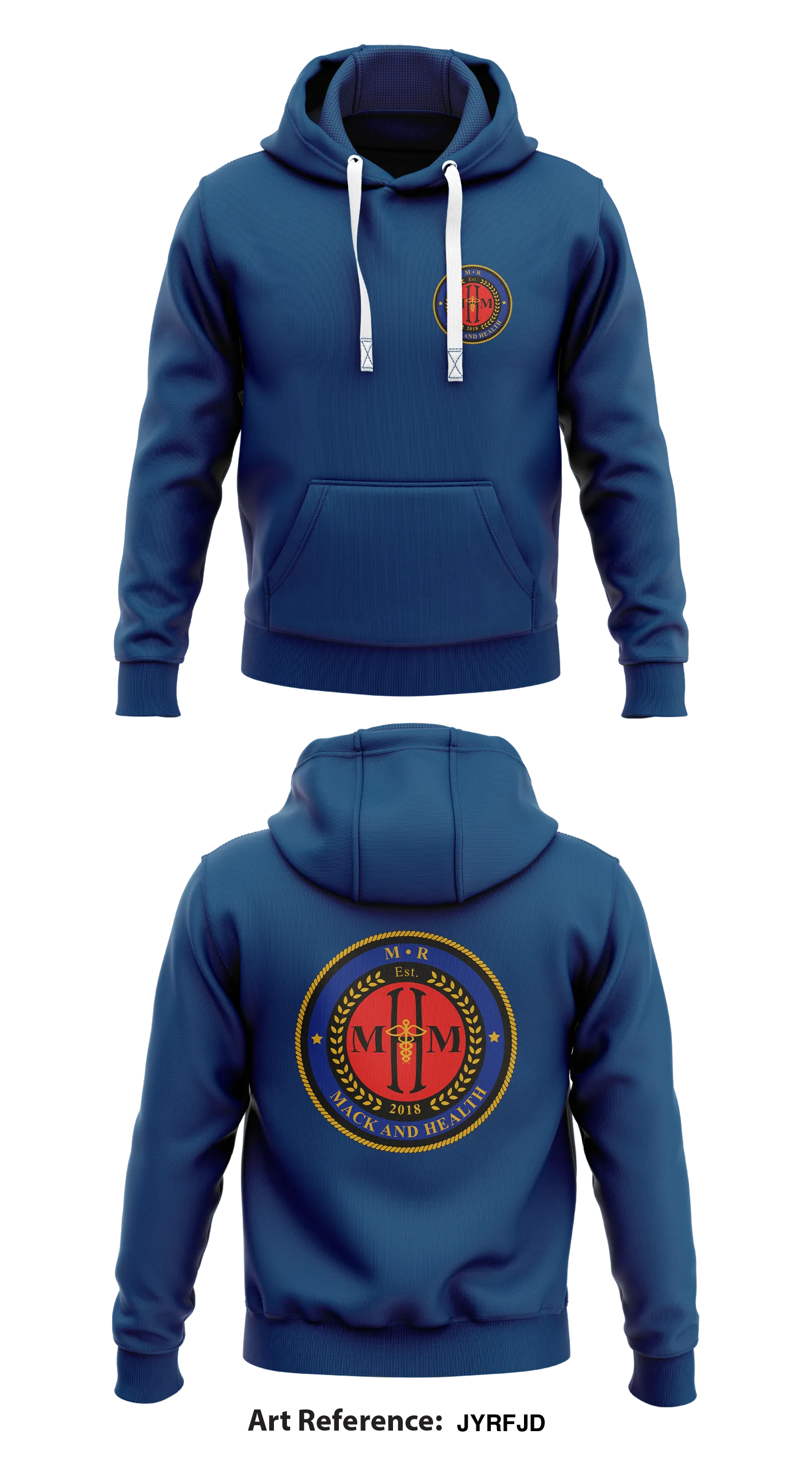 M.R. Mack & Health Store 1  Core Men's Hooded Performance Sweatshirt - jYRfJd