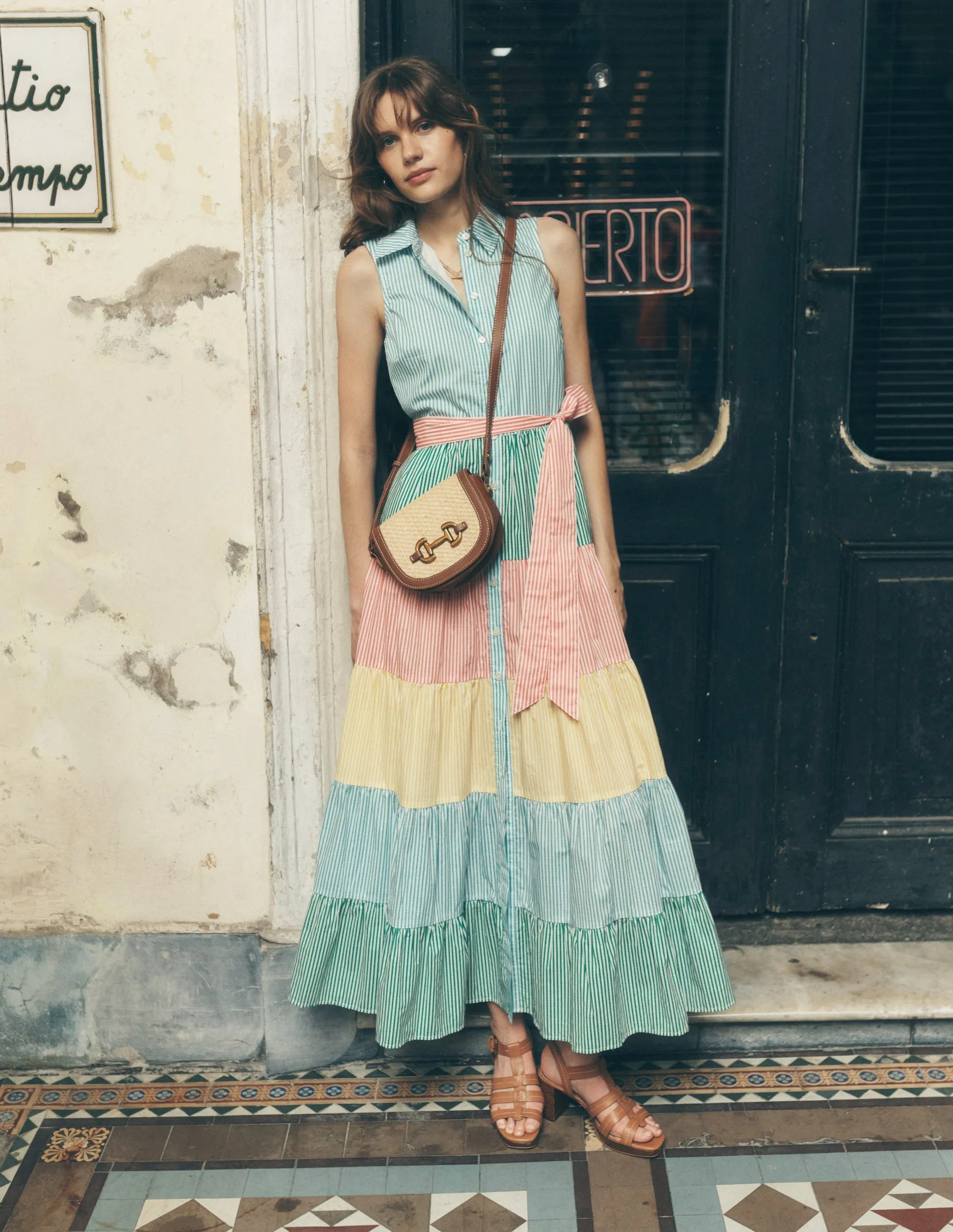 Multi Tiered Shirt Dress