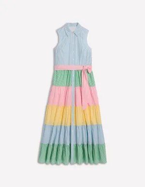 Multi Tiered Shirt Dress