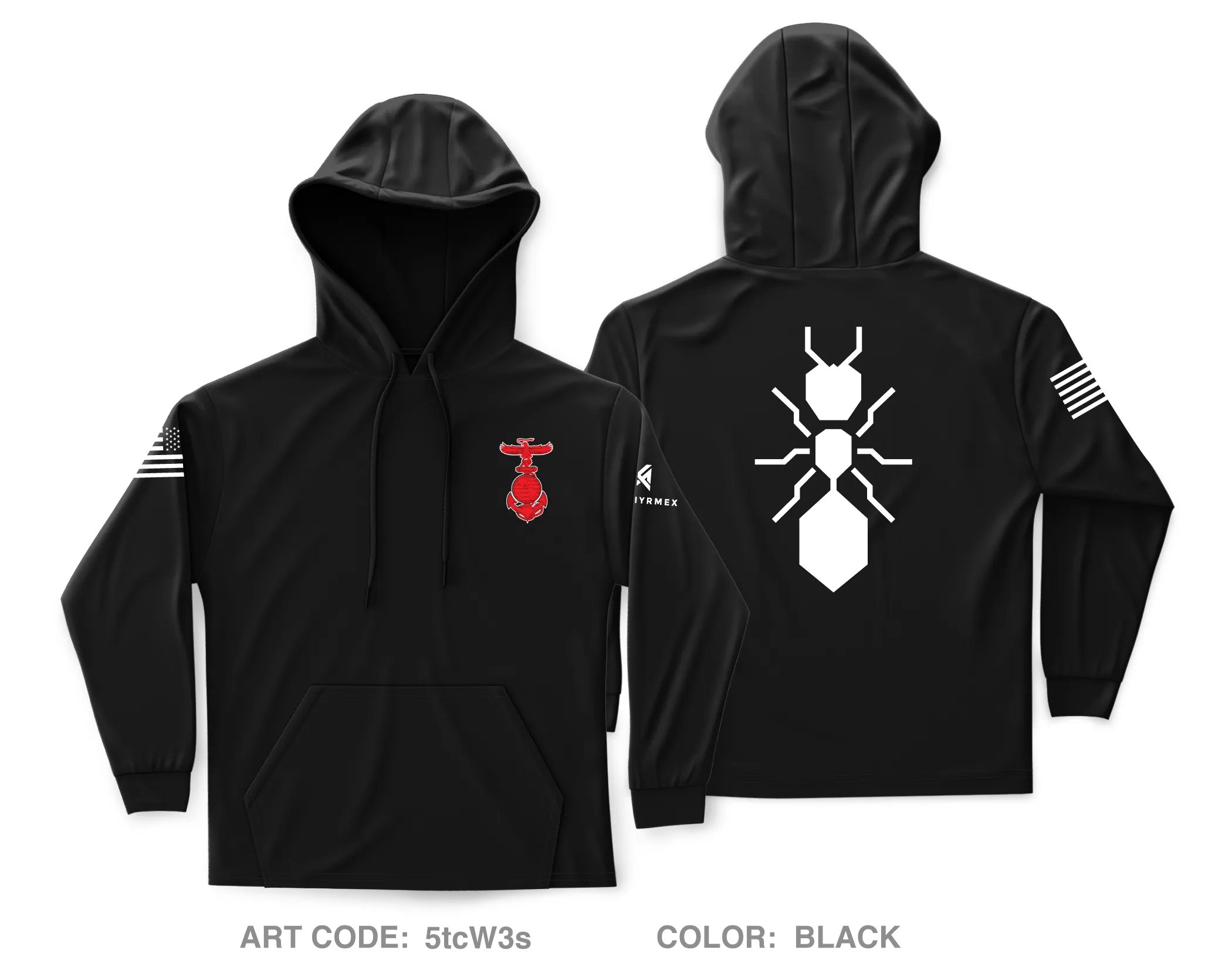 Myrmex Colony Store 1 Core Men's Hooded Performance Sweatshirt - 5tcW3s