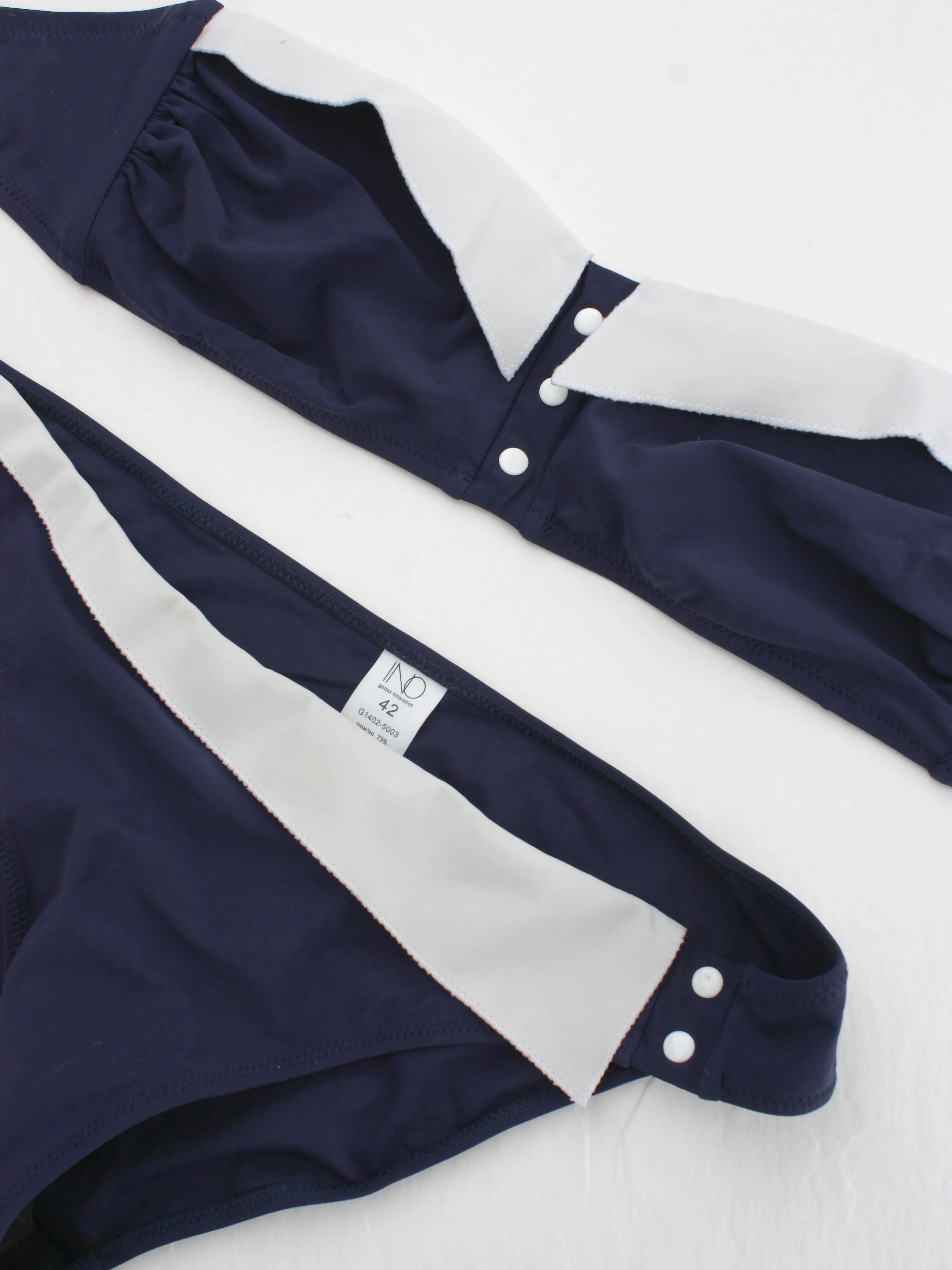 Navy Bandeau Bikini