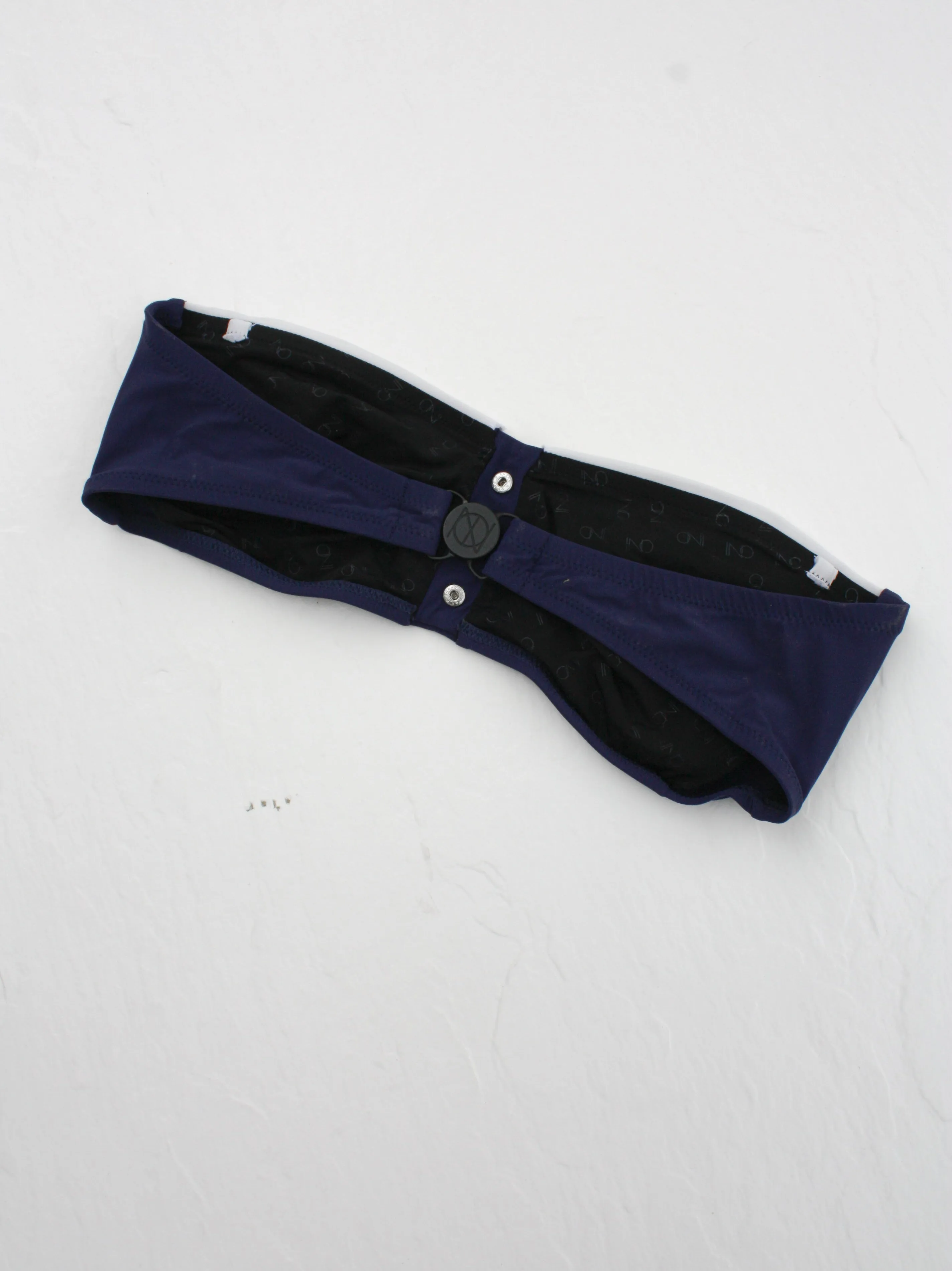 Navy Bandeau Bikini