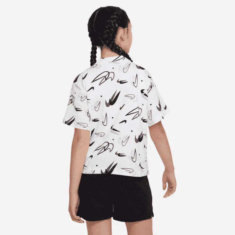 NIKE G NK NSW TEE BOXY SWOOSHFETTI