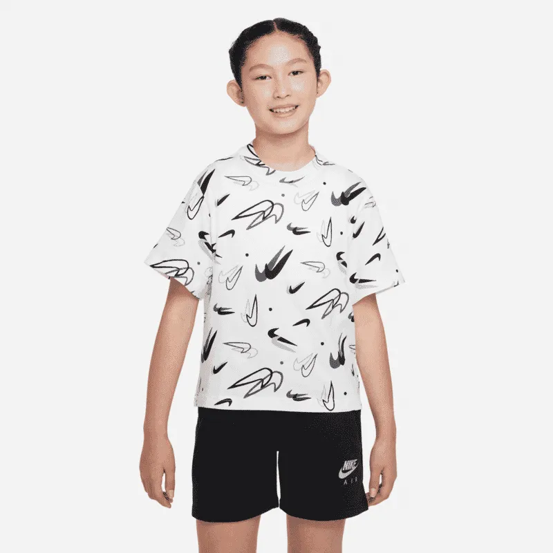 NIKE G NK NSW TEE BOXY SWOOSHFETTI