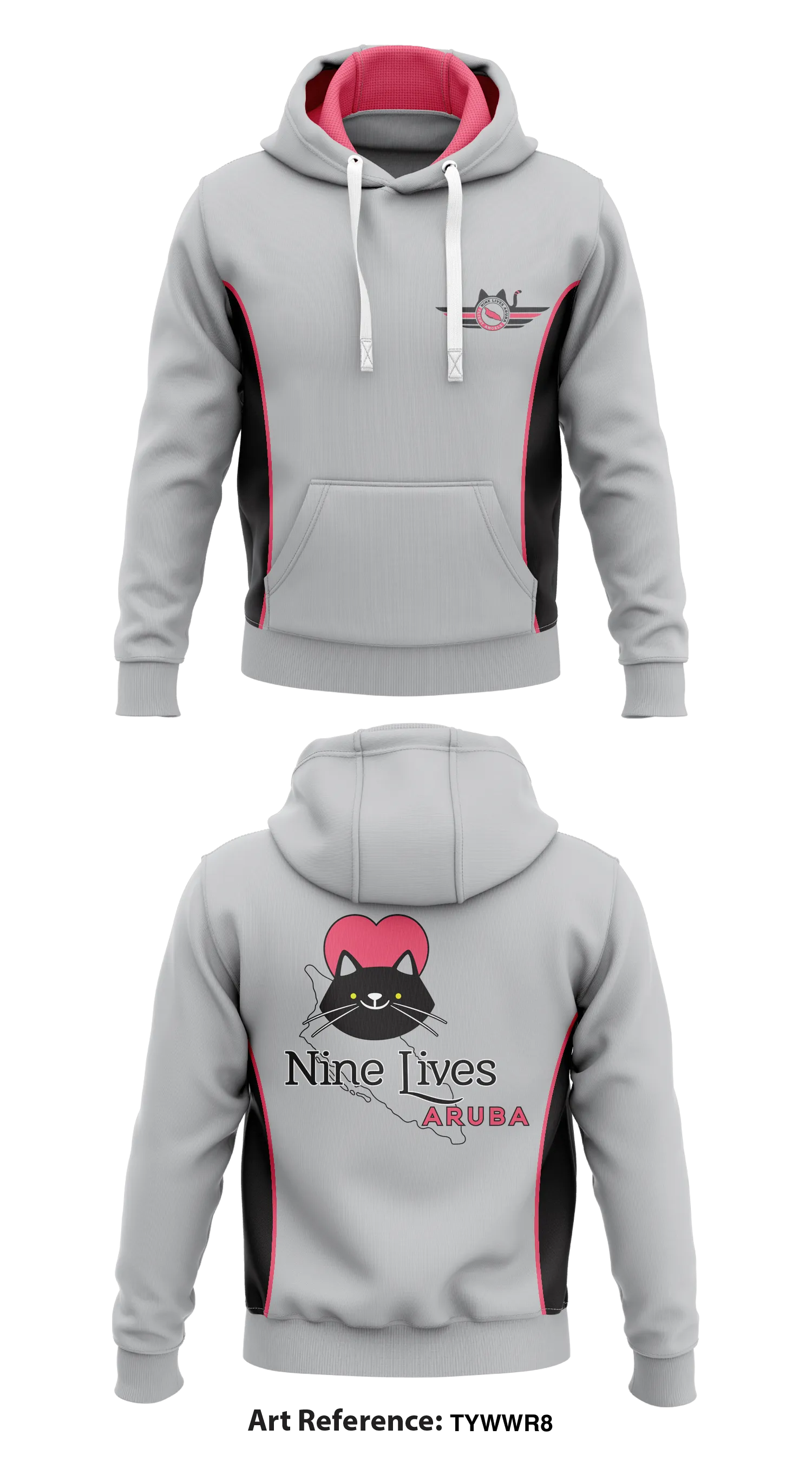 Nine Lives Aruba Store 1  Core Men's Hooded Performance Sweatshirt - TYwWr8