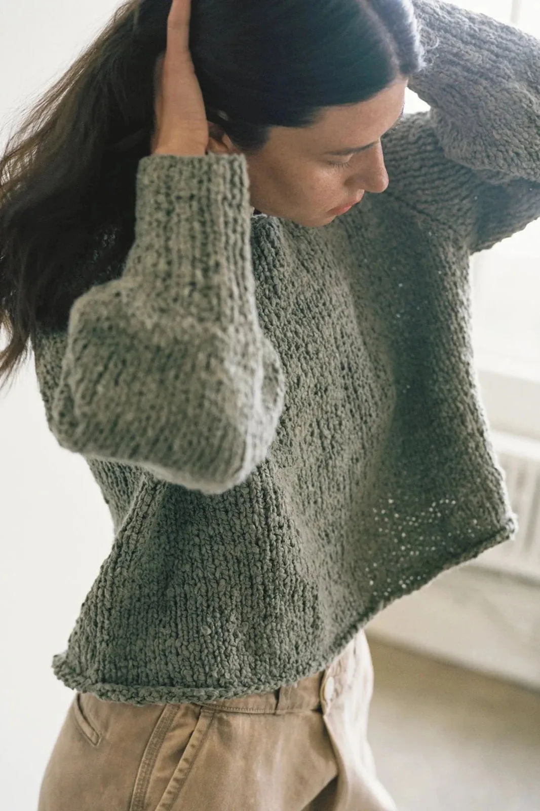 Nogu Handknit Pullover, Iron