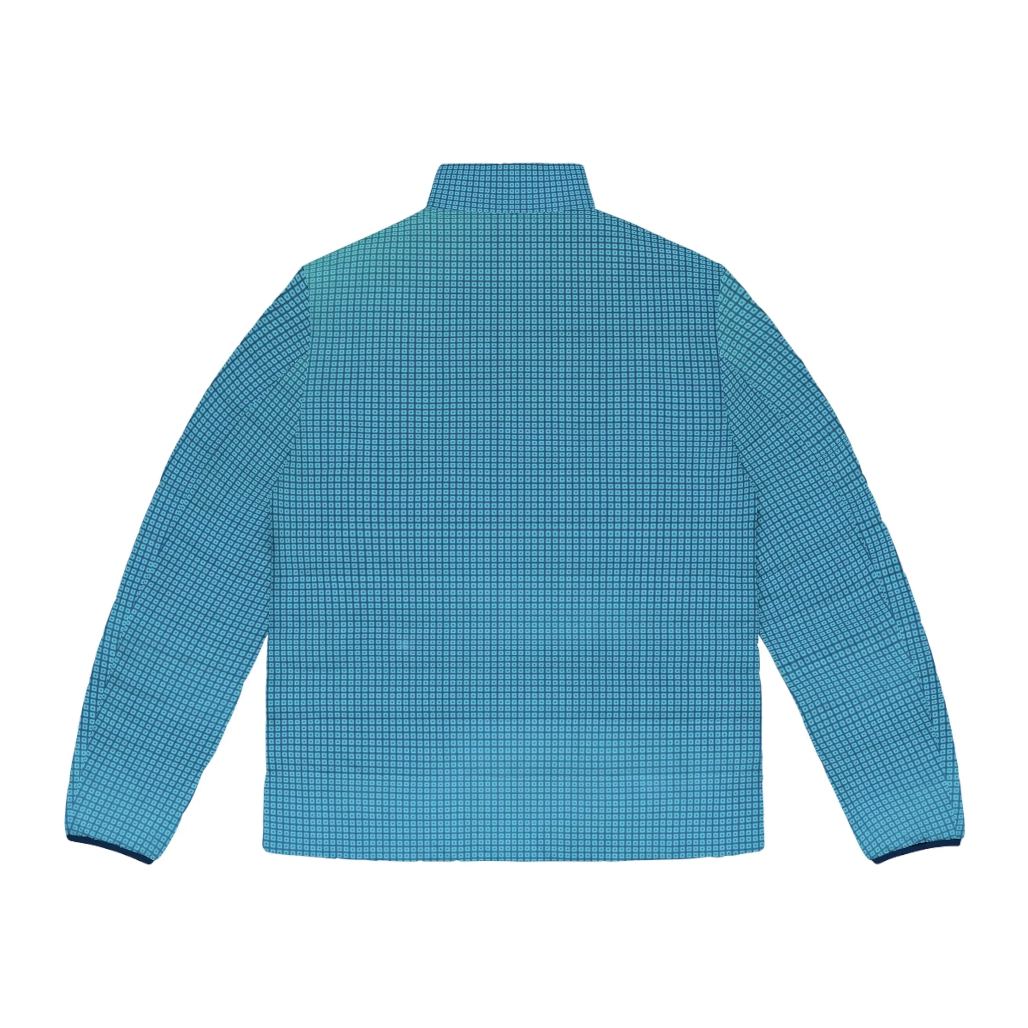 Northern Lights Men's Puffer Jacket (AOP)