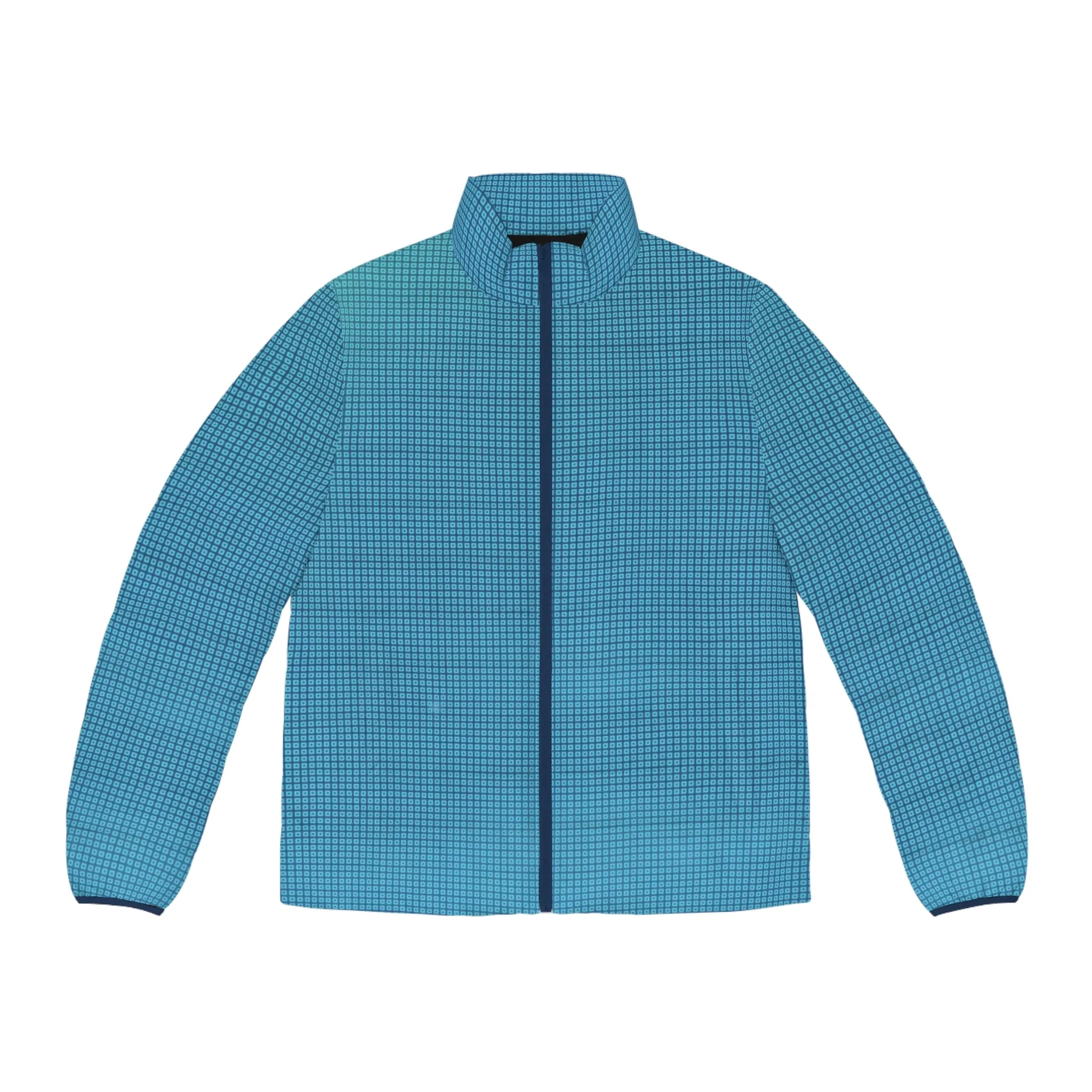 Northern Lights Men's Puffer Jacket (AOP)