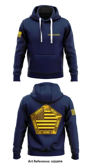 NTAG Great Lakes NSW/NSO Store 1  Core Men's Hooded Performance Sweatshirt - FWJVyM