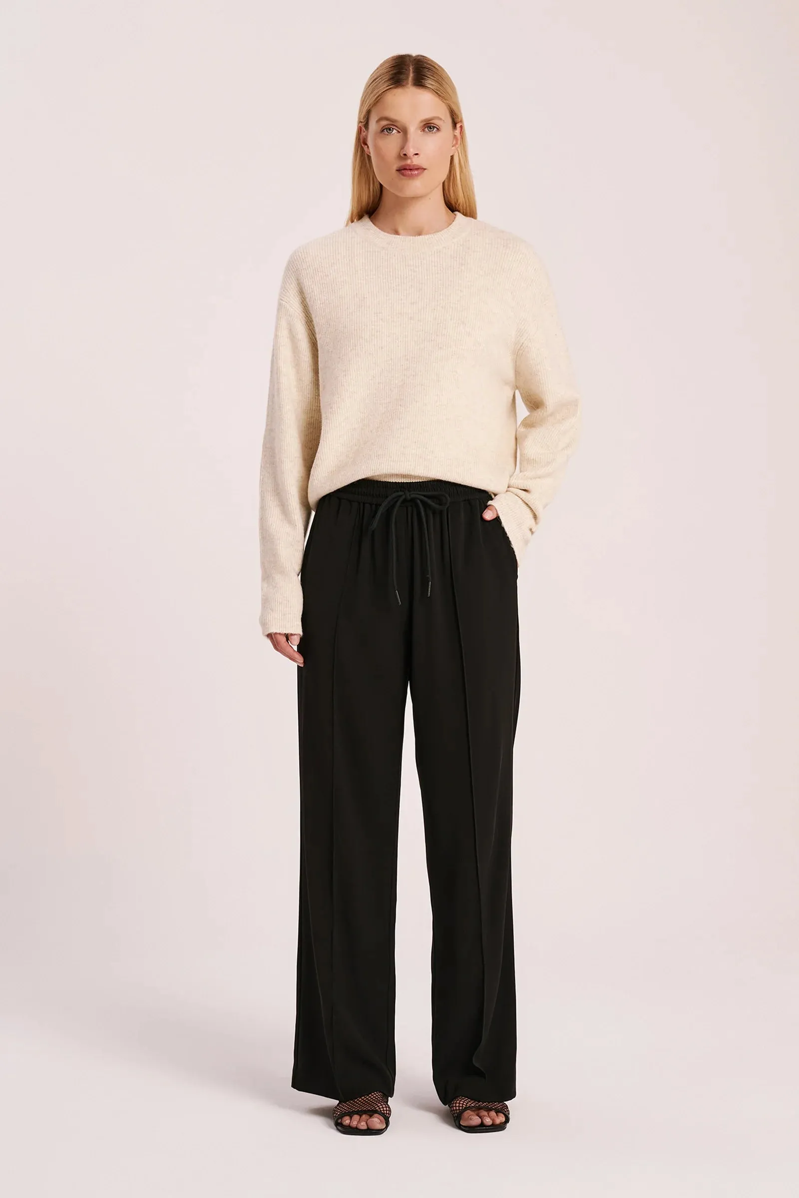 Nude Lucy Quincy Pant in Black