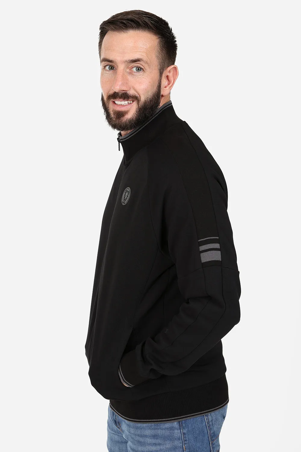 Official Limited Edition Scotland Track Jacket - Black