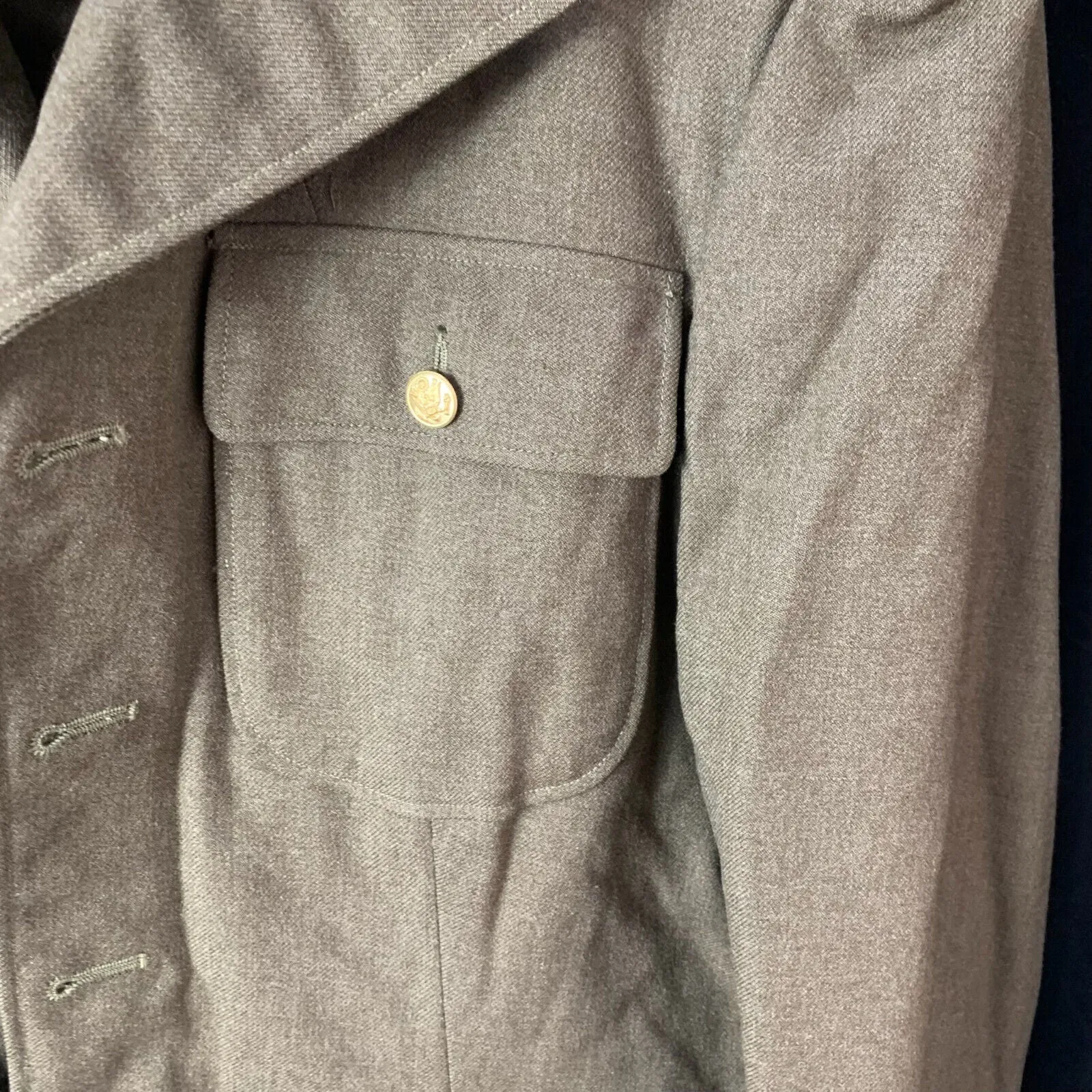 Original WW2 US Army Class A Dress Jacket 1943 - Private Ryan Prop - 39" Large