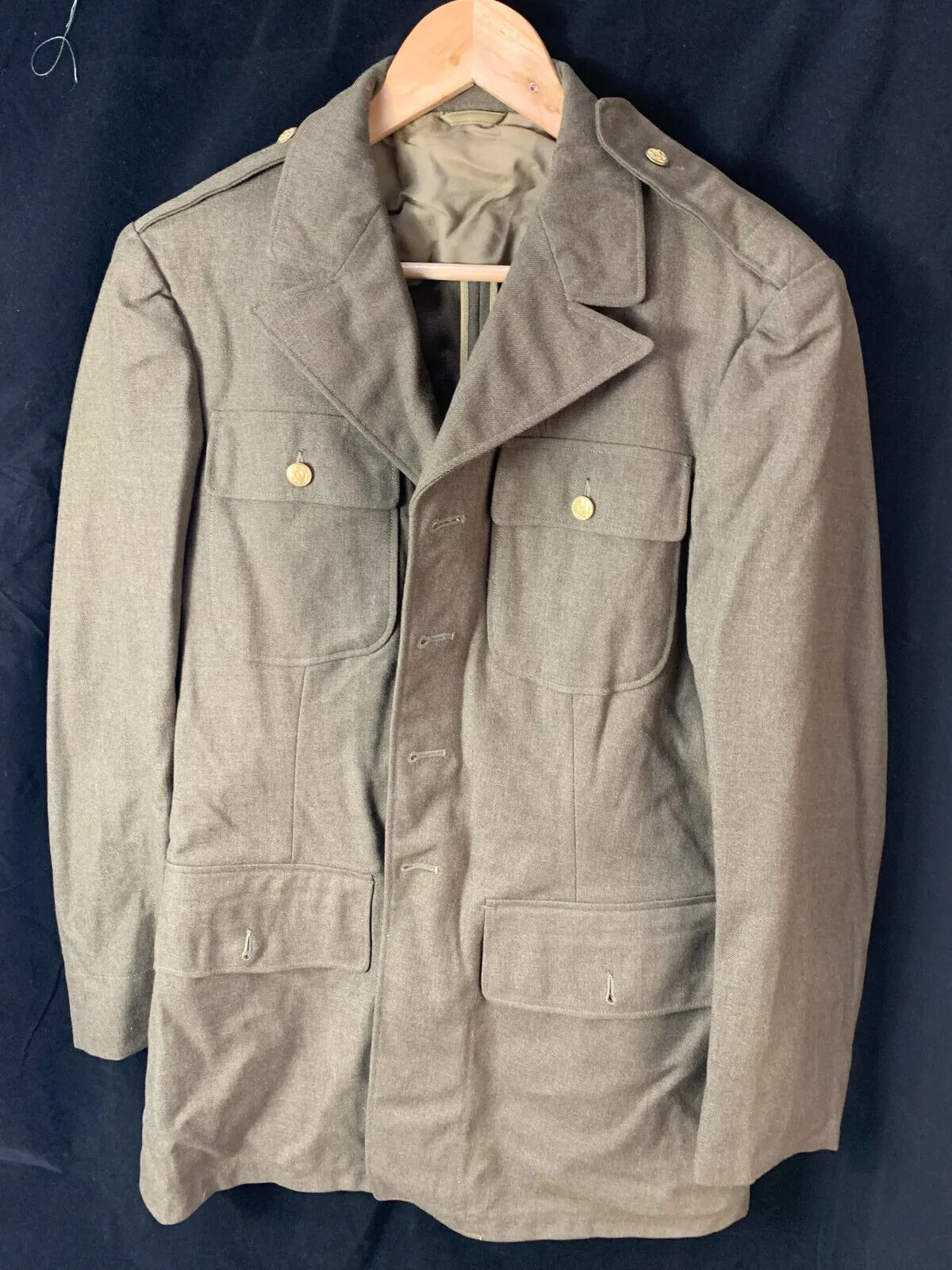 Original WW2 US Army Class A Dress Jacket 1943 - Private Ryan Prop - 39" Large