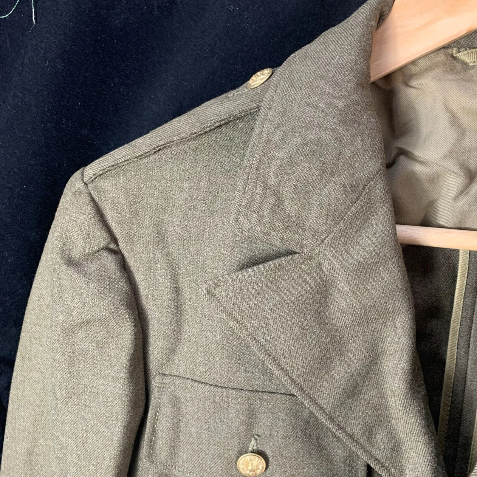 Original WW2 US Army Class A Dress Jacket 1943 - Private Ryan Prop - 39" Large