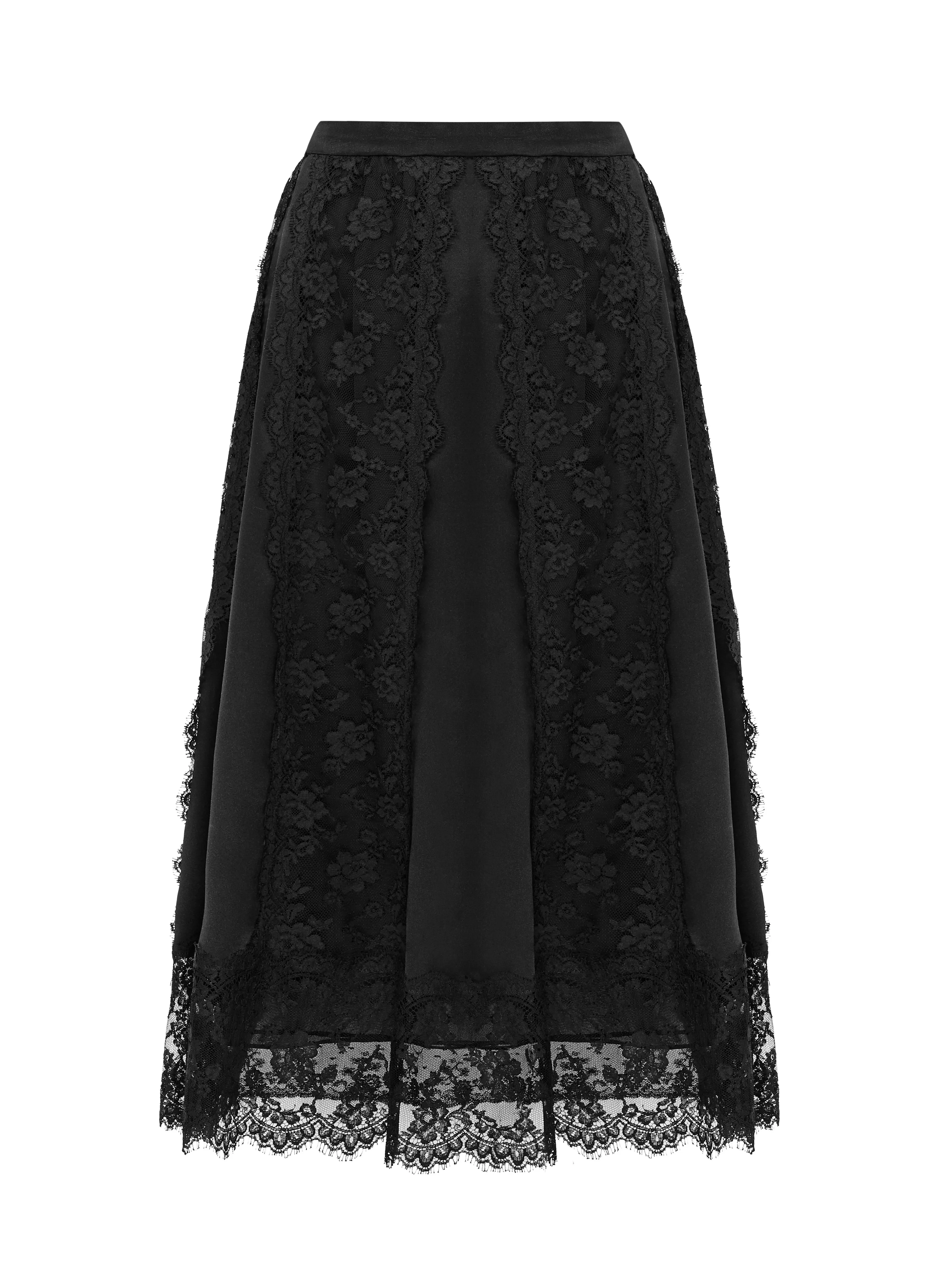 Oscar de la Renta vintage silk satin jacket and two skirts suit Size 10UK
