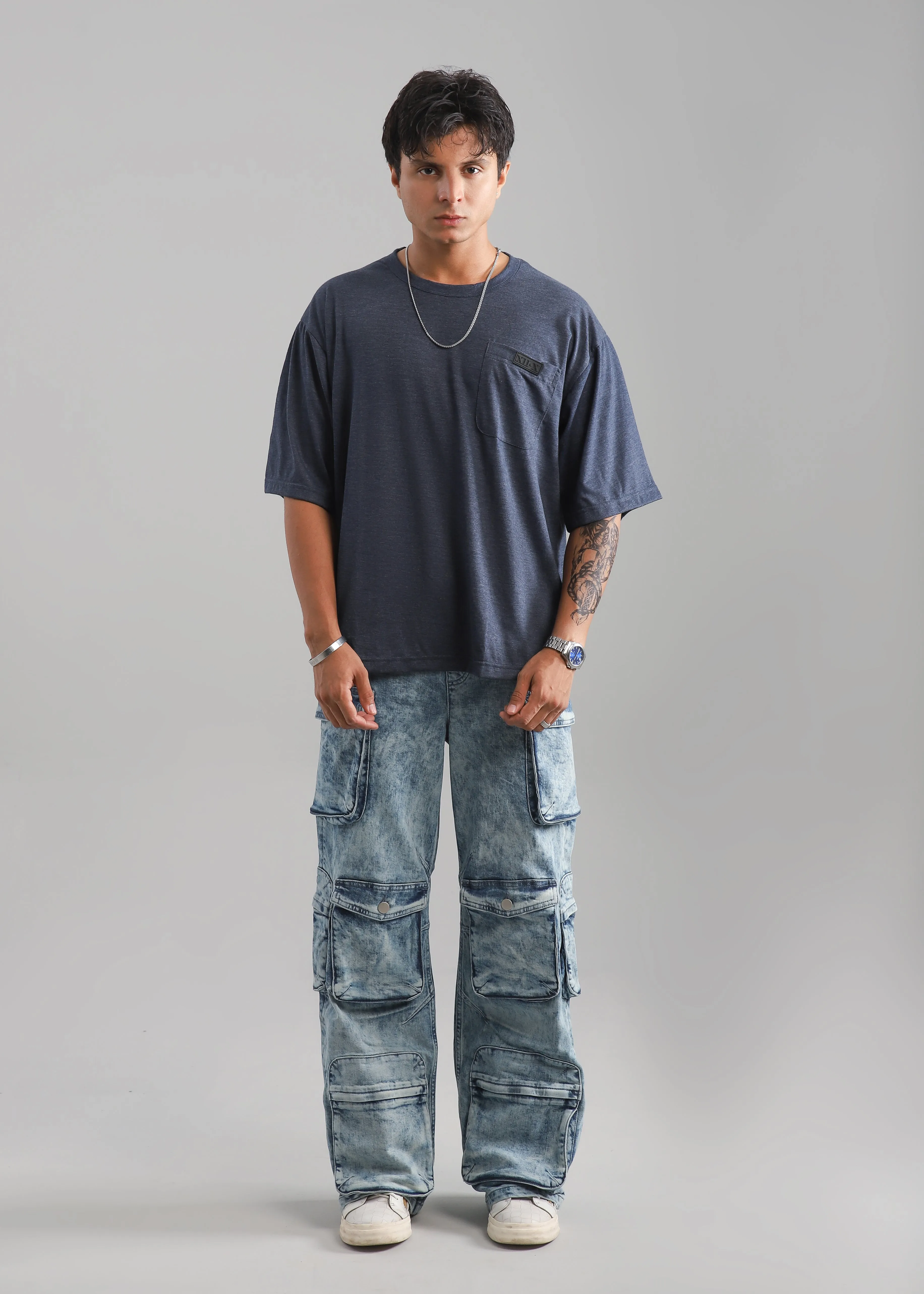 Oversized Boxy Pocket Tee