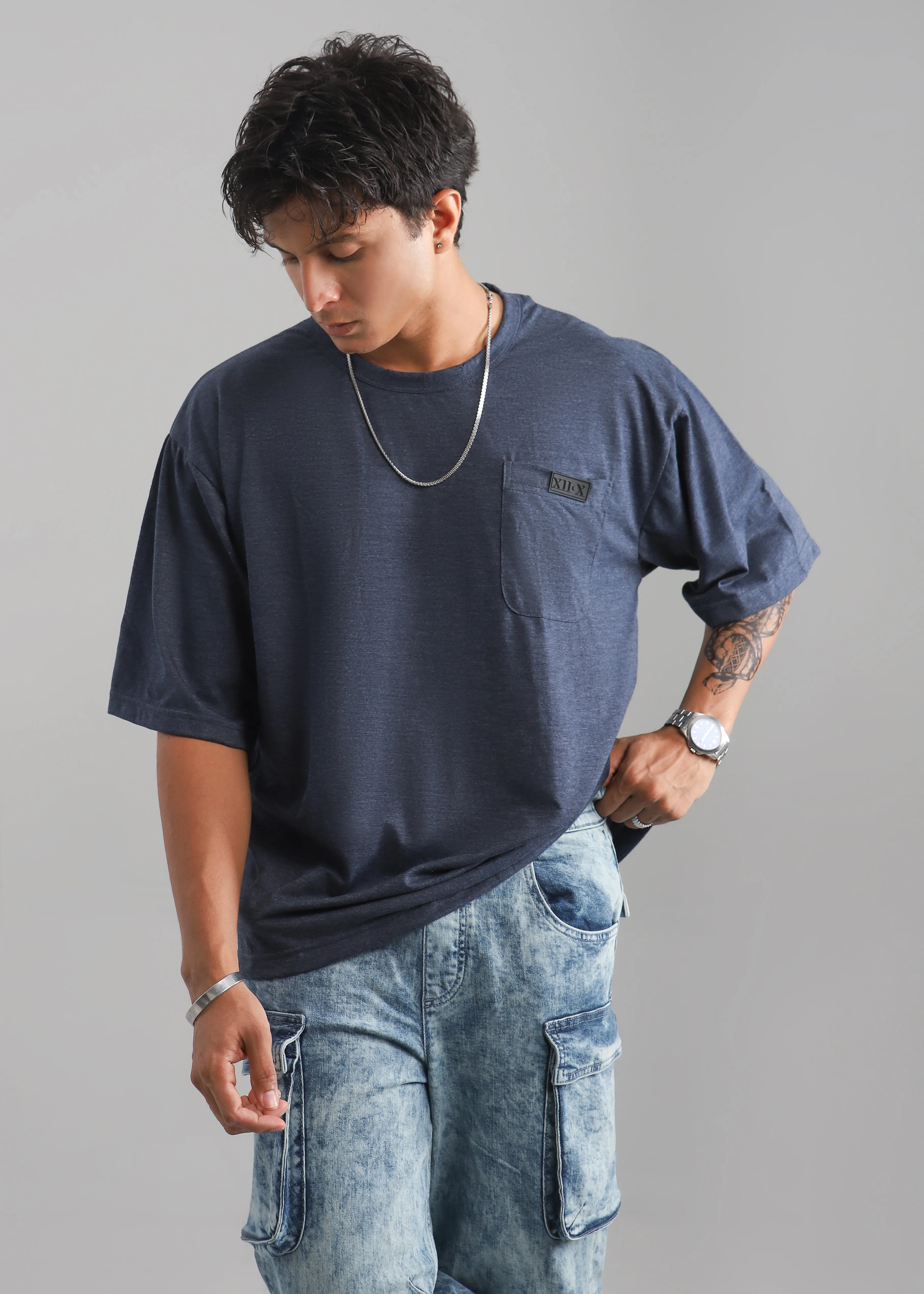 Oversized Boxy Pocket Tee