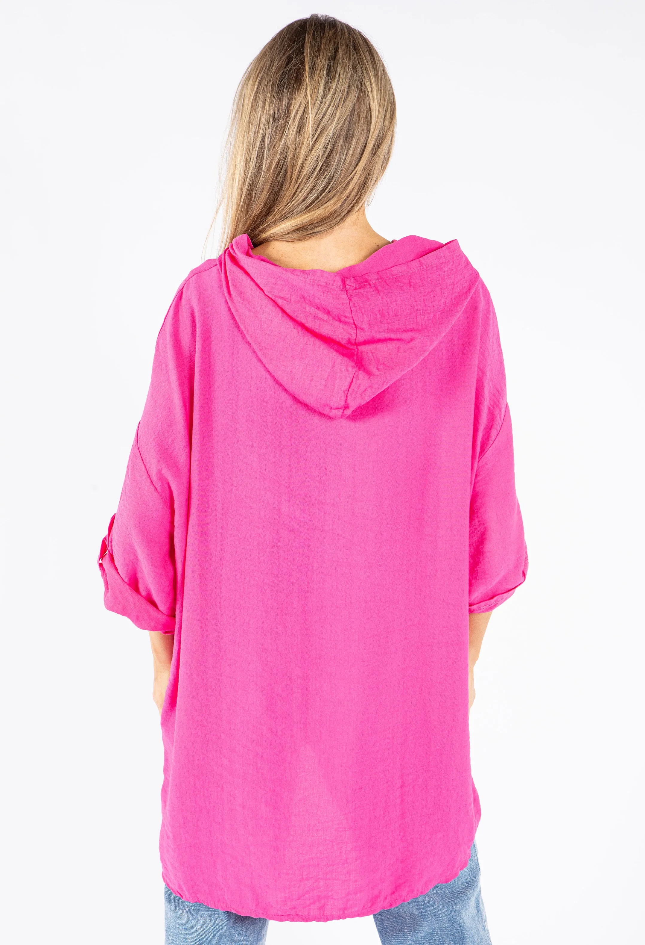 Oversized Hooded Top