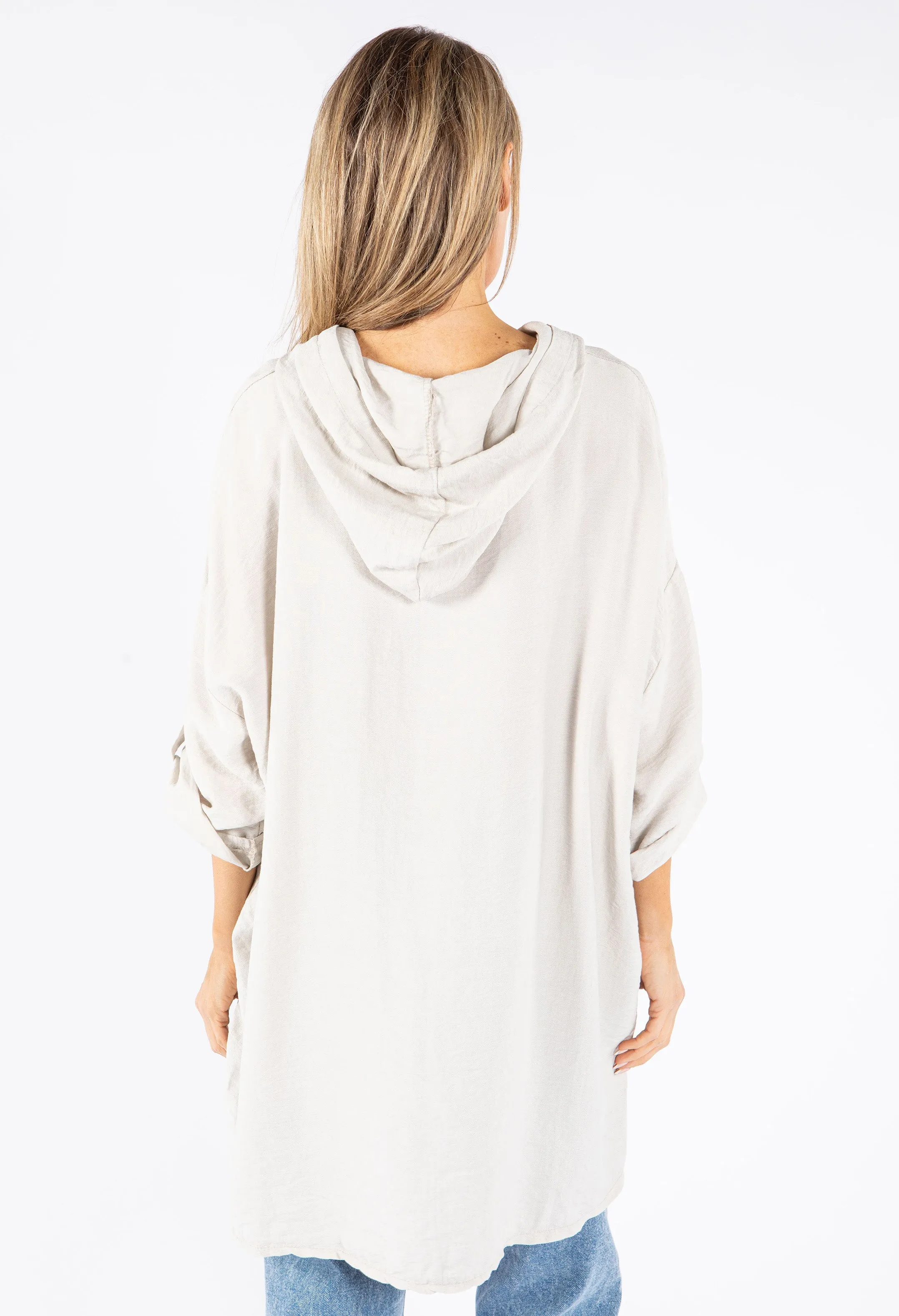 Oversized Hooded Top