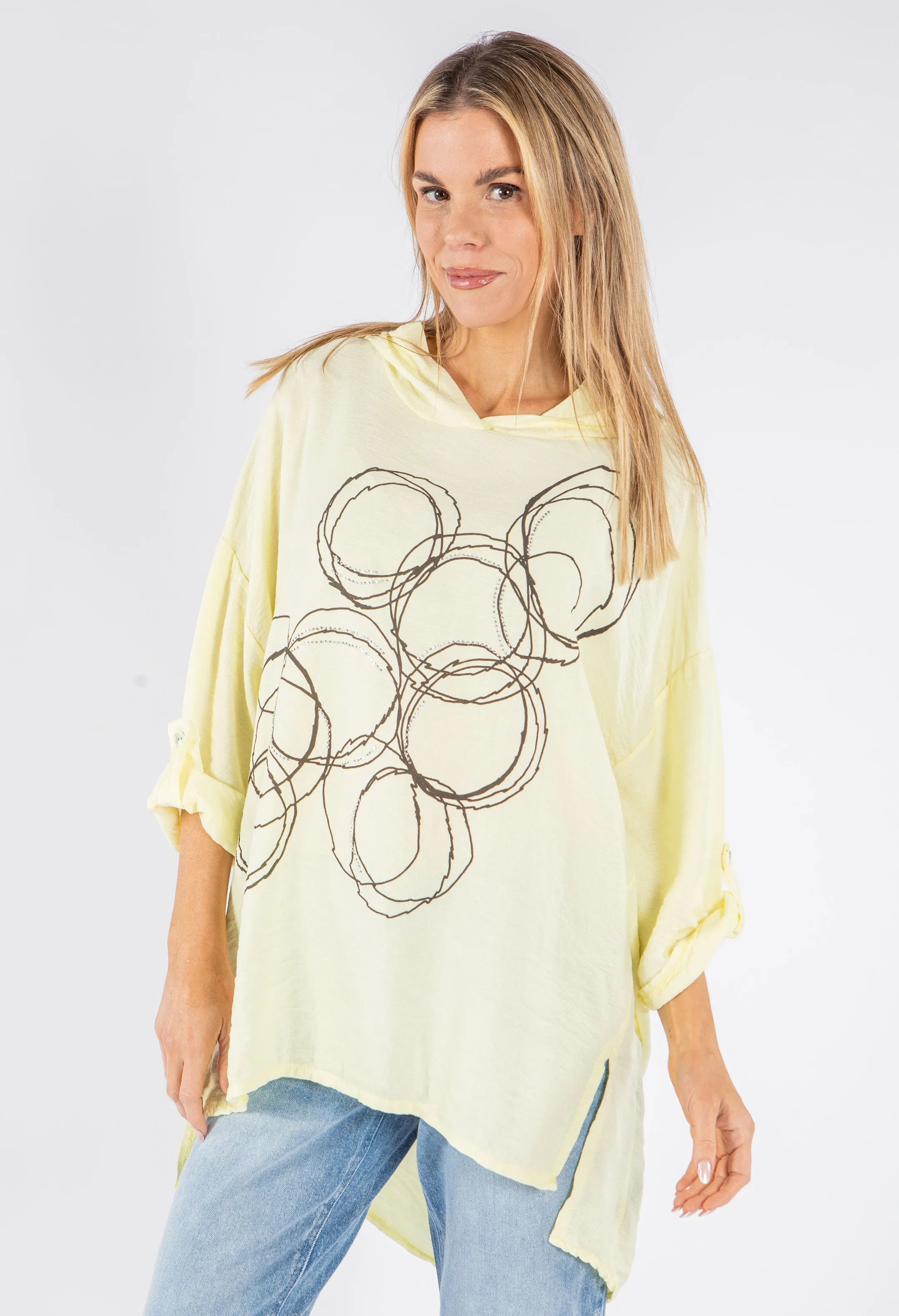 Oversized Hooded Top