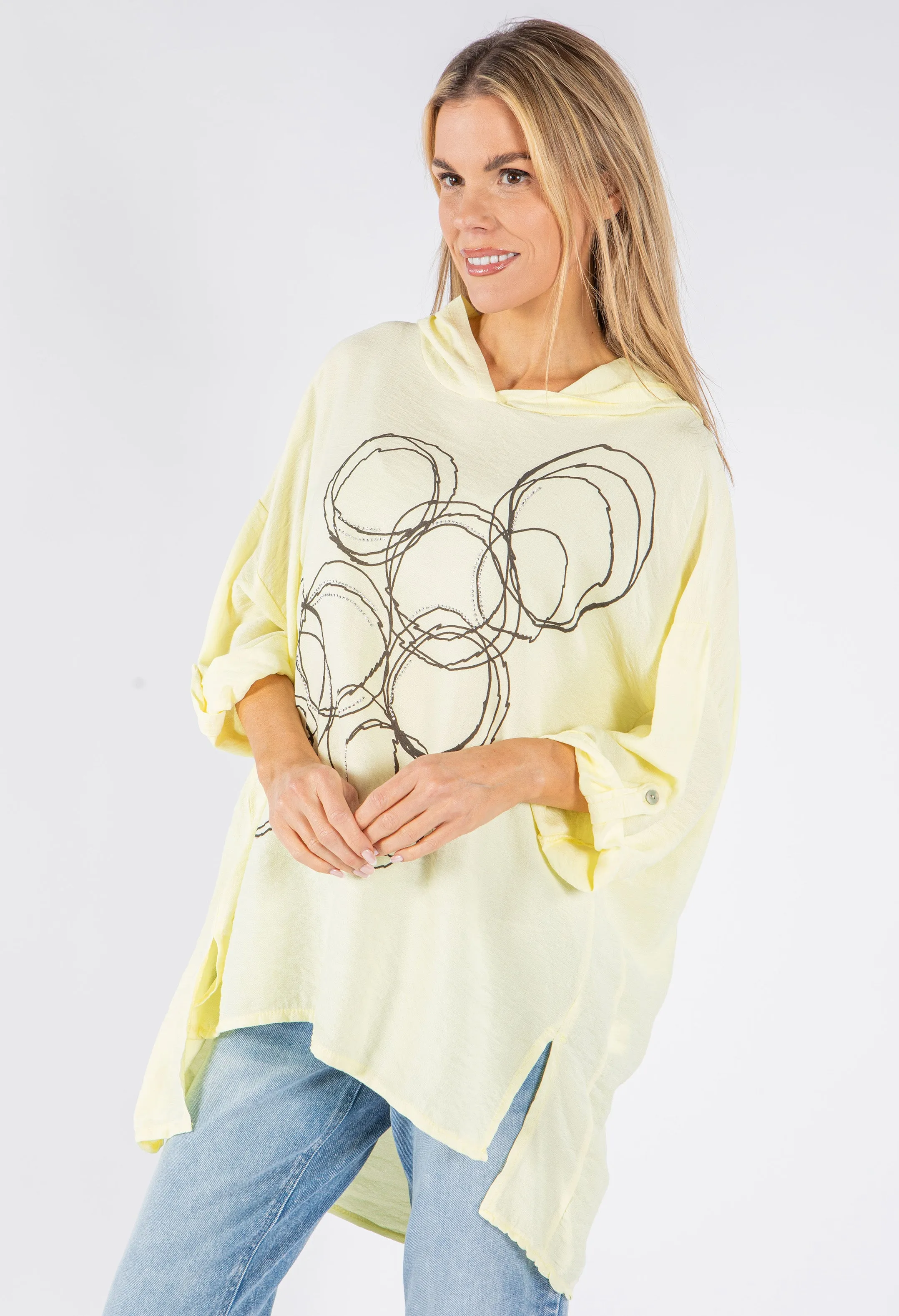 Oversized Hooded Top