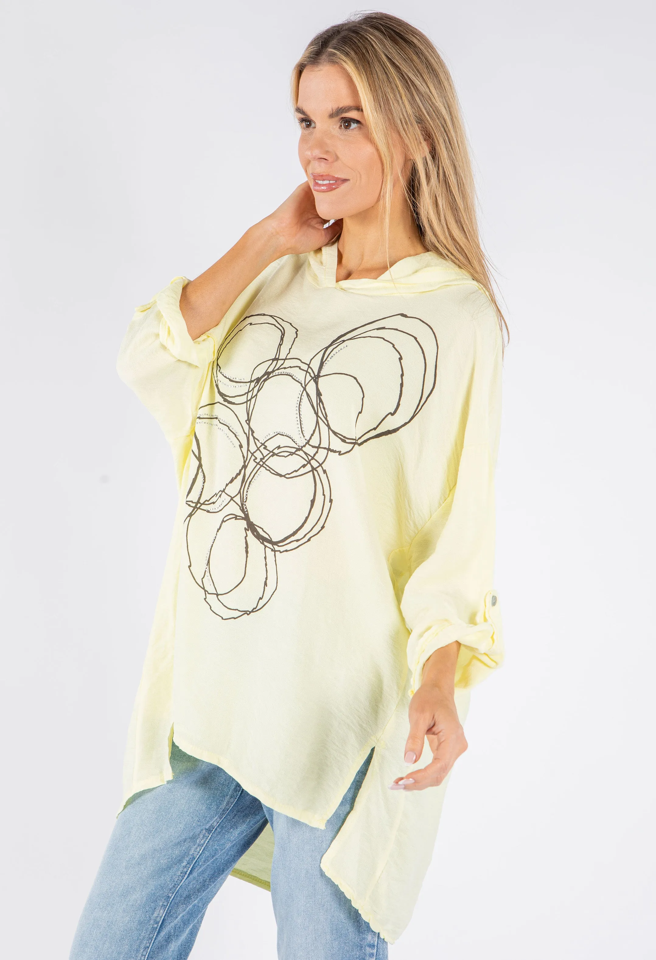 Oversized Hooded Top