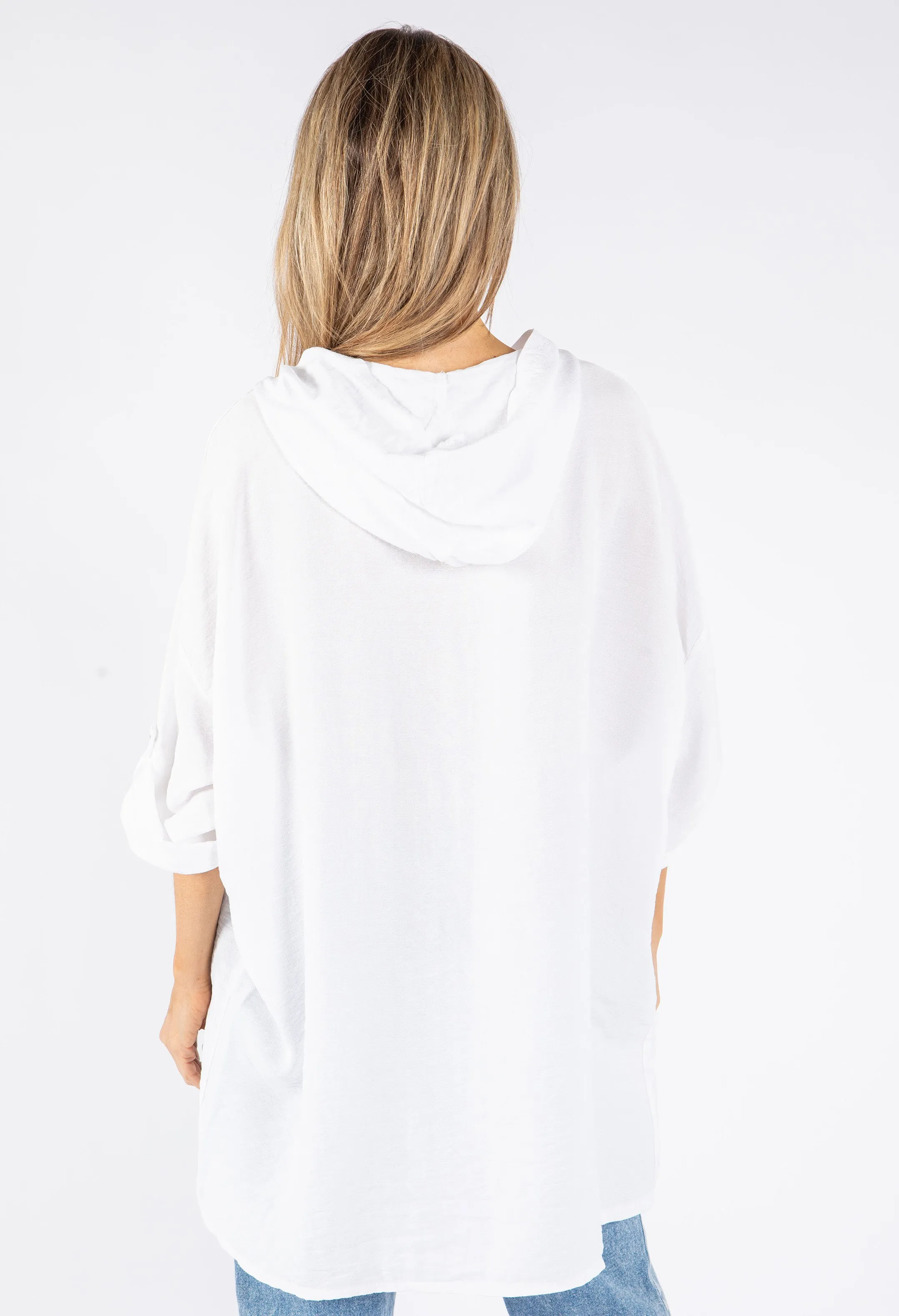 Oversized Hooded Top
