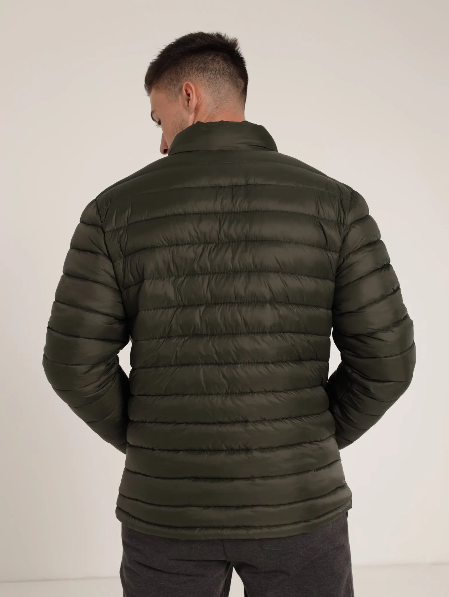 Packable Puffer Jacket - Fatigue