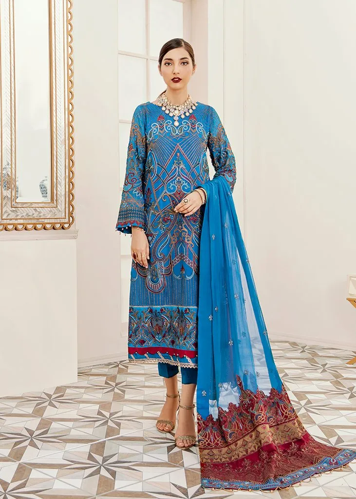 Pakistani Designer Chiffon Outfit #Y6010