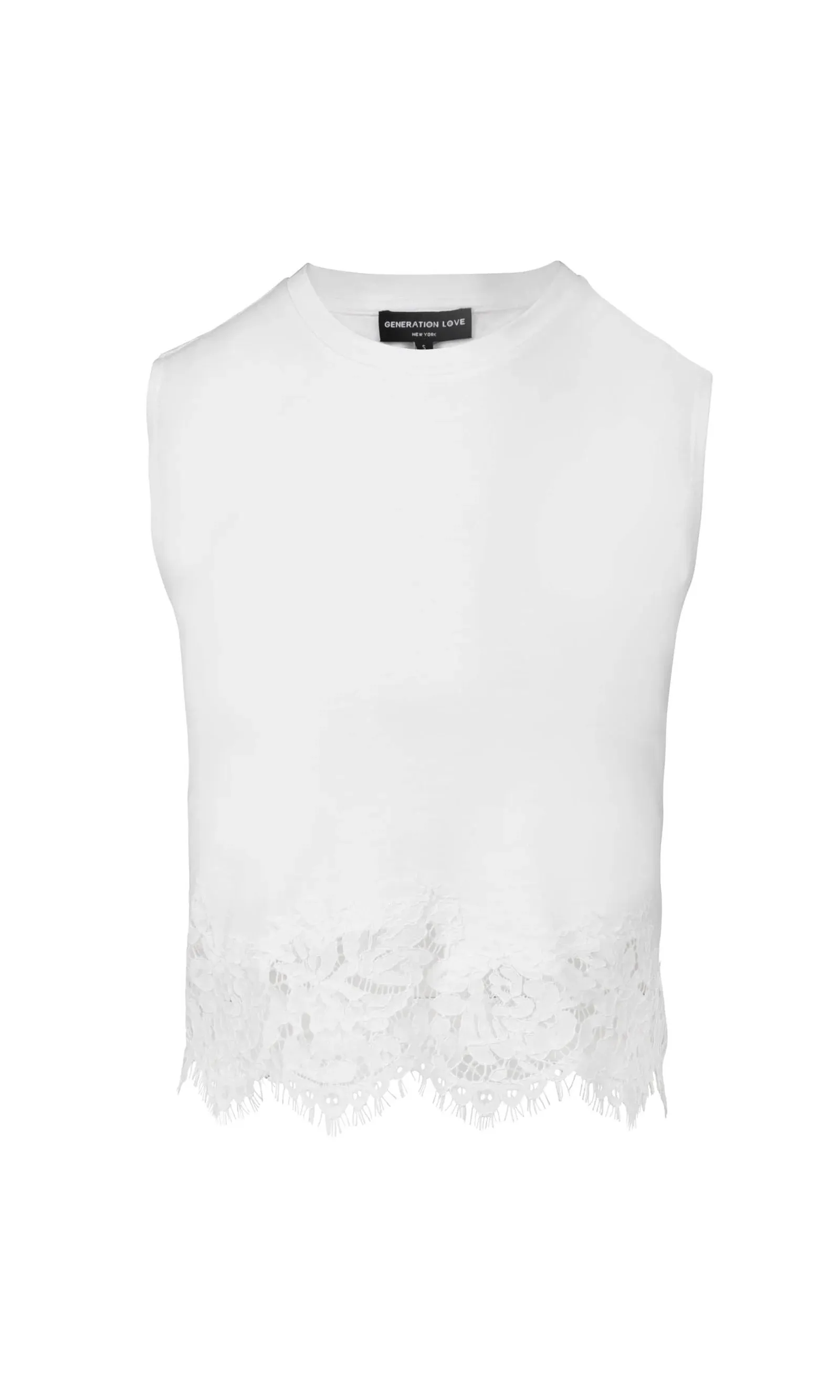Palani Lace Top White