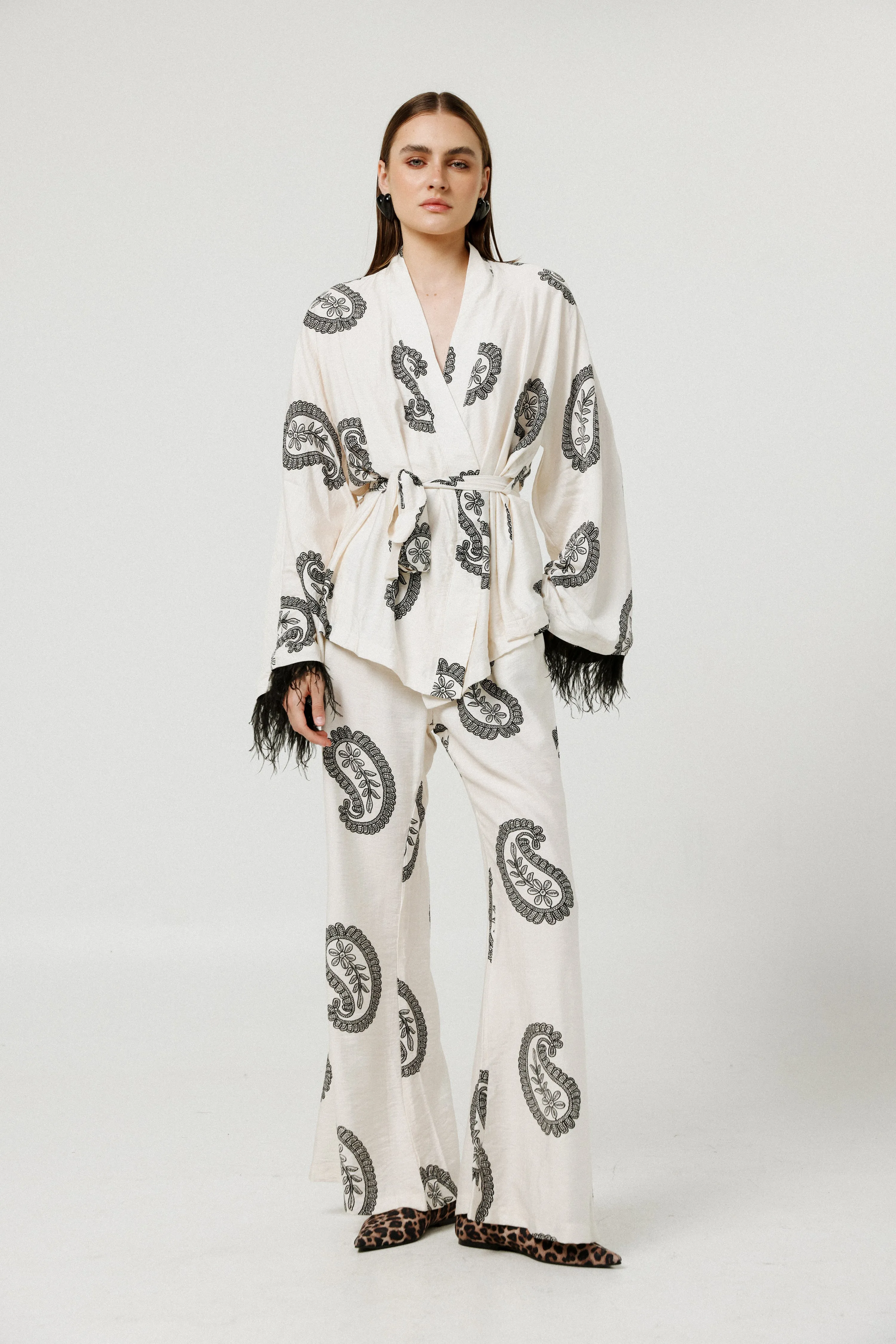Peacock White Bottoms
