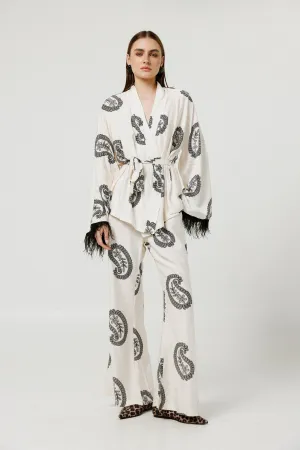 Peacock White Bottoms