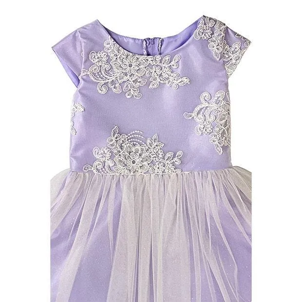 Petit Adele Girl Dress PA299 - Lilac