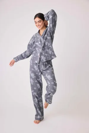 PJ SALVAGE- Game Day Flannel PJ Set- RPGAPJ