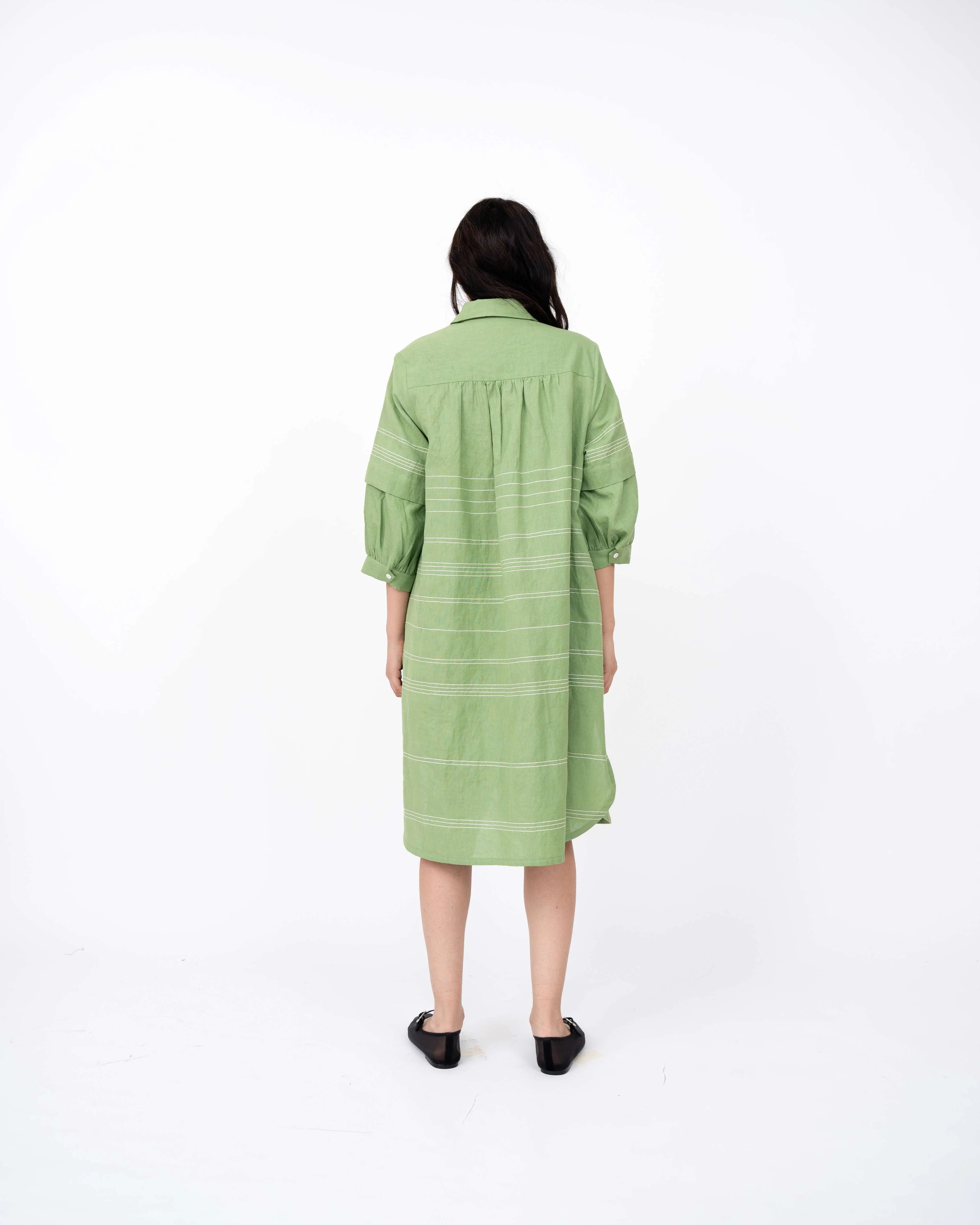 Pleated Fence Shirt