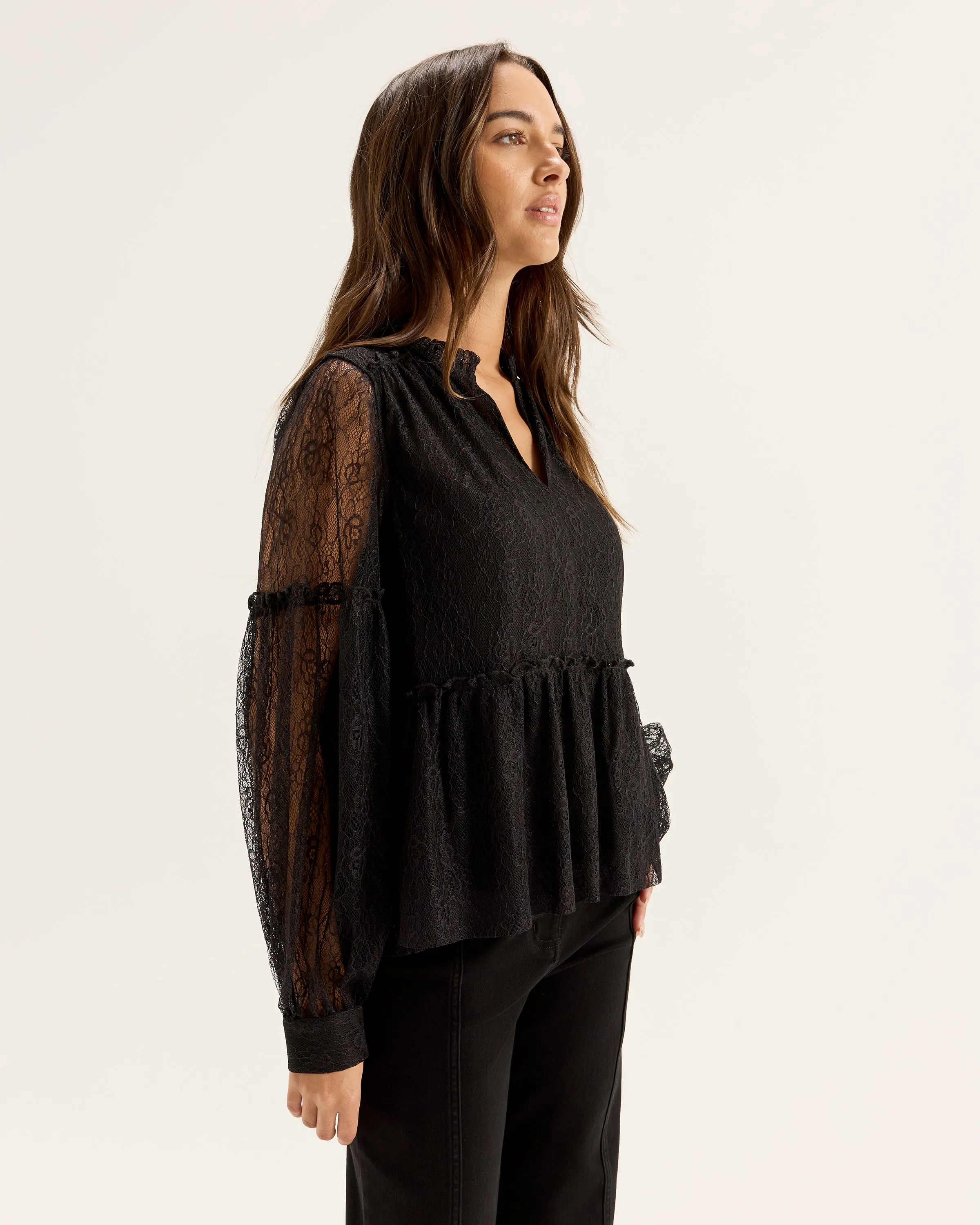 Pompidou Lace Blouse