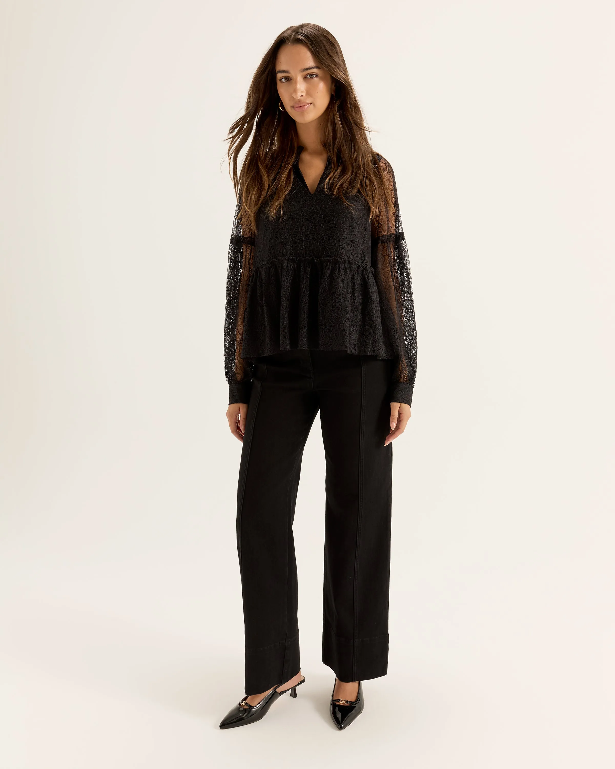 Pompidou Lace Blouse
