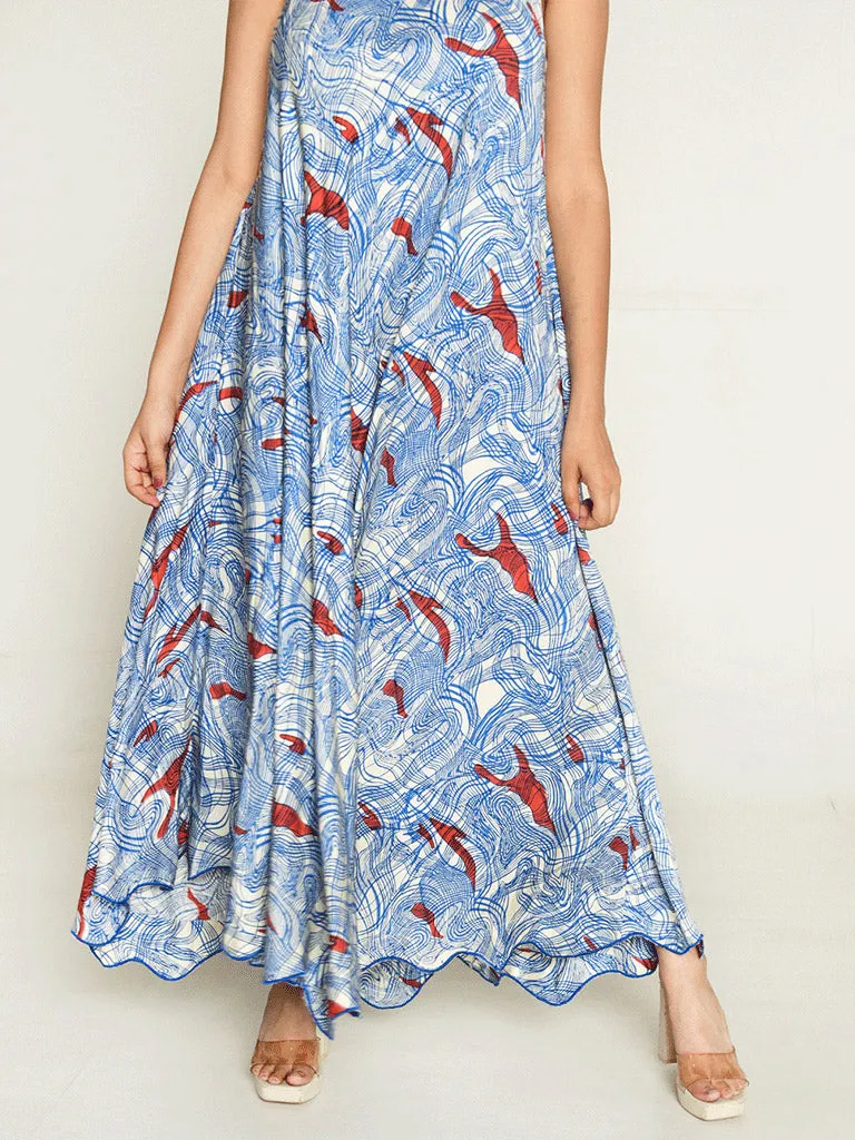 Ponzo One Shoulder Maxi
