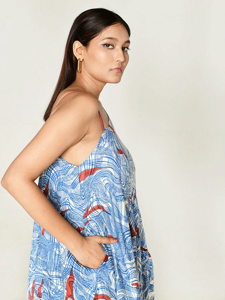Ponzo One Shoulder Maxi