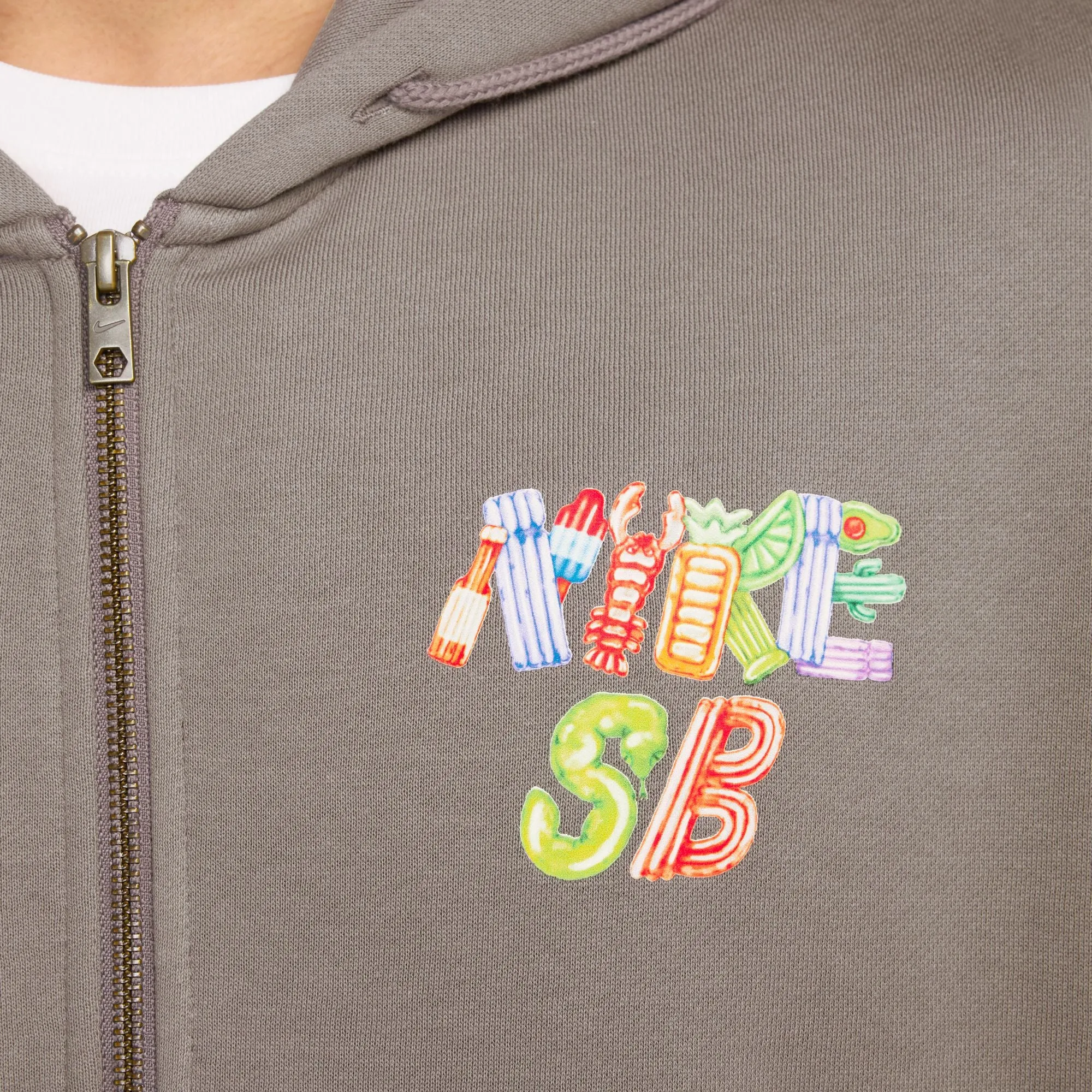Pool Airs Full Zip Skate Hoodie
