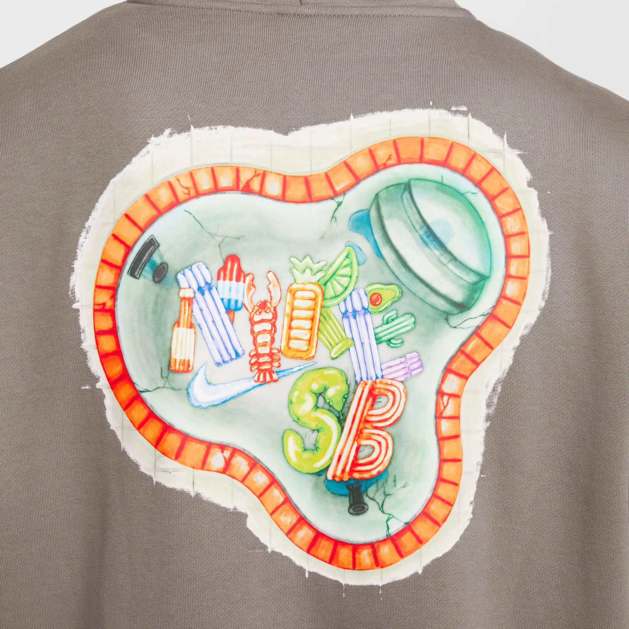 Pool Airs Full Zip Skate Hoodie